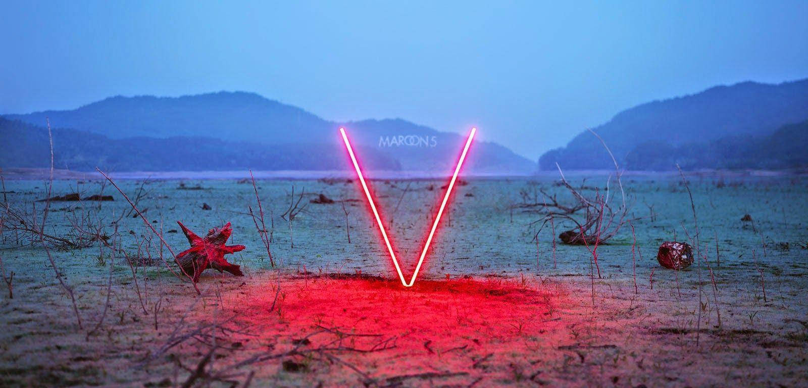 Picha ya Jalada la Albamu ya Maroon 5 V Picha ya Ukuta