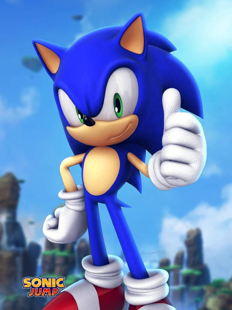 Picha ya Jalada la Mchezo wa Sonic Jump HD Picha ya Ukuta