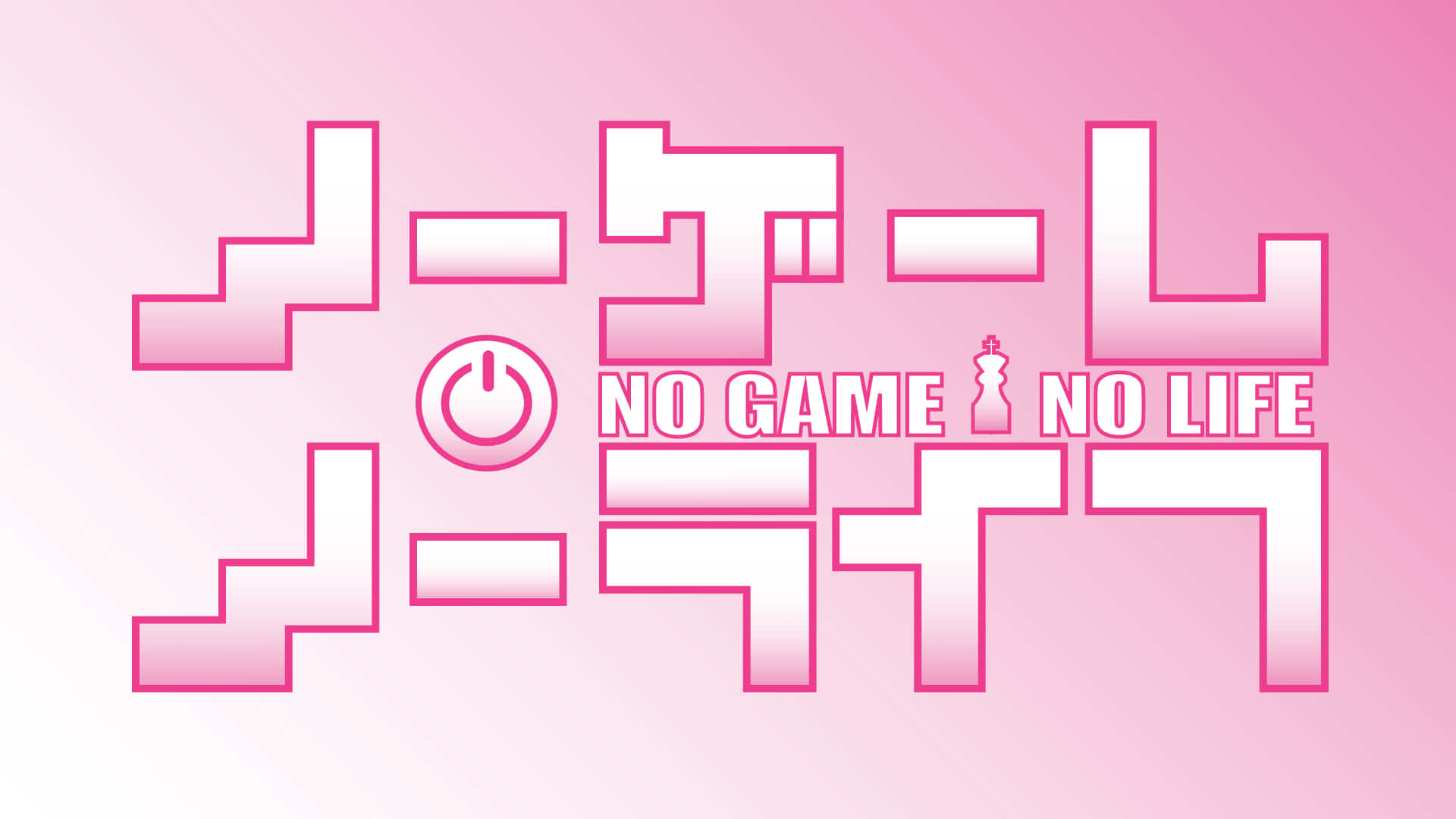 Picha ya Jalada la Pink ya No Game No Life Picha ya Ukuta