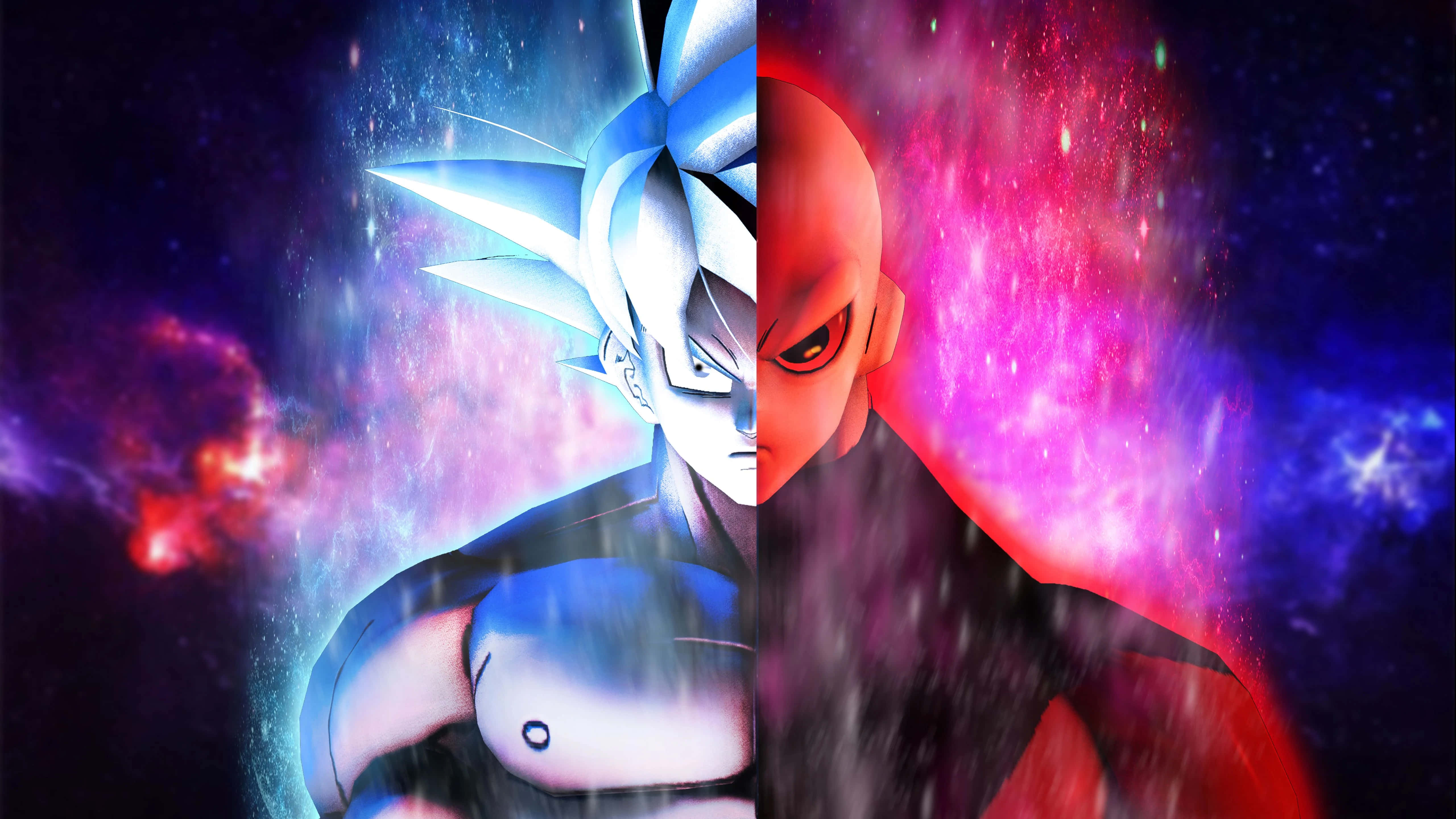 Picha ya Jiren na Goku Dragon Ball Super Picha ya Ukuta