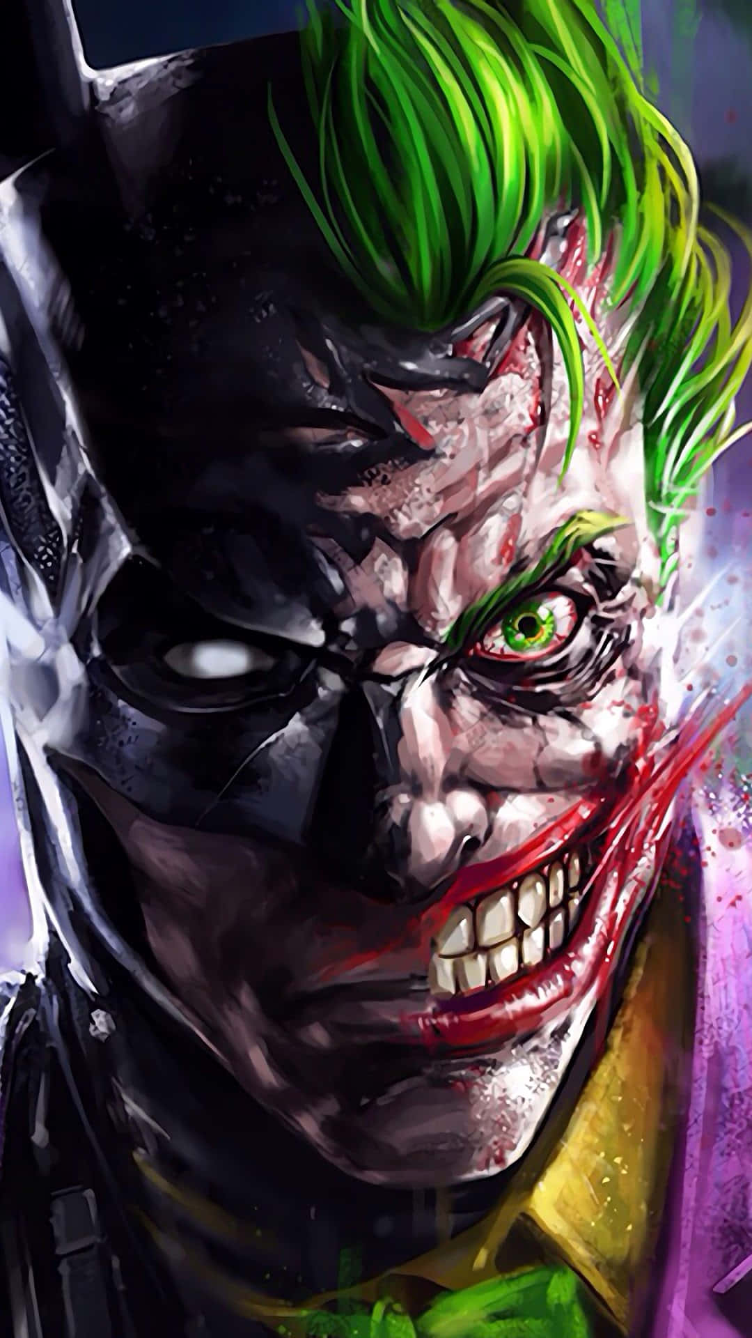Picha ya Joker Baridi Inayotoweka Picha ya Ukuta