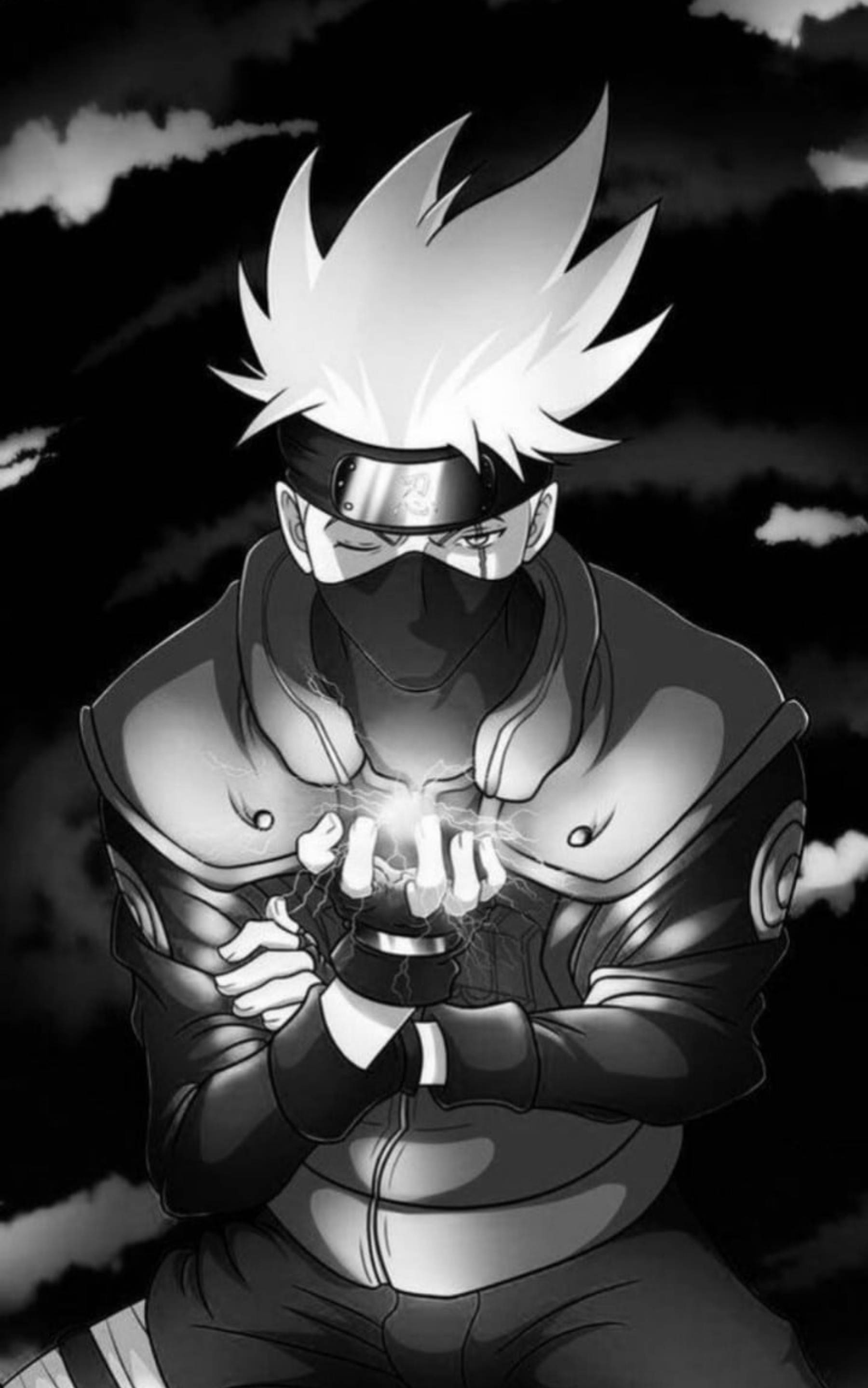 Picha ya Kakashi S/W Baridi Picha ya Ukuta