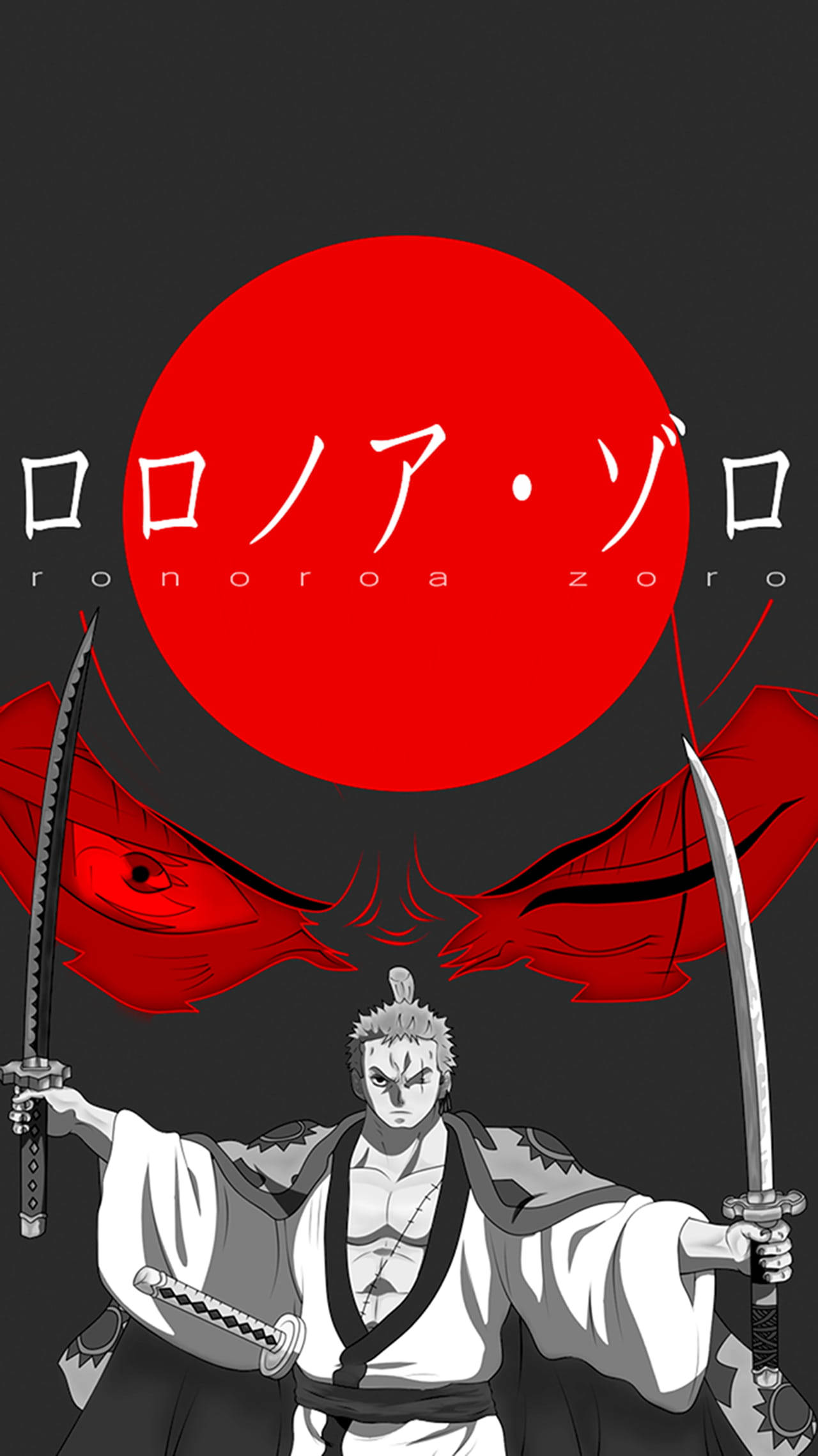 Picha ya Kijana wa Anime Mzuri Roronoa Zoro Picha ya Ukuta