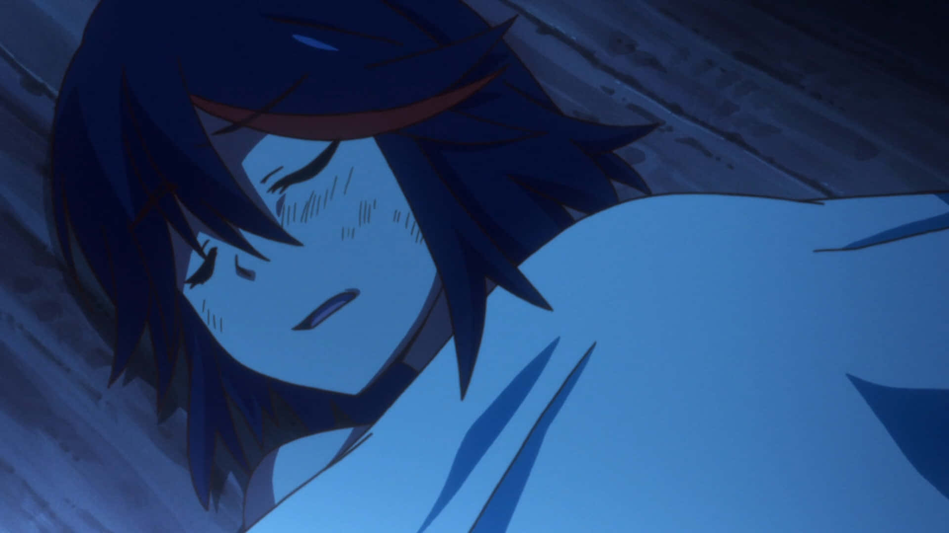 Picha ya Kill La Kill Ryuko Matoi Akipumzika Picha ya Ukuta