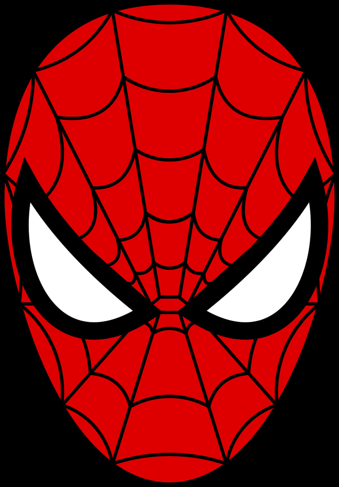 Picha ya Kinyago cha Spiderman Maarufu Picha ya Ukuta