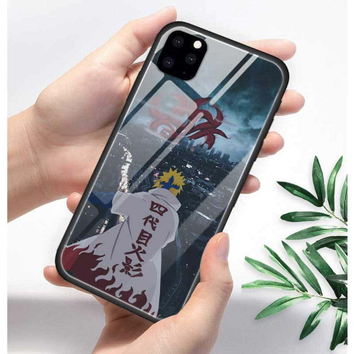 Picha ya Kipochi cha Simu ya Anime Naruto kwa iPhone Picha ya Ukuta