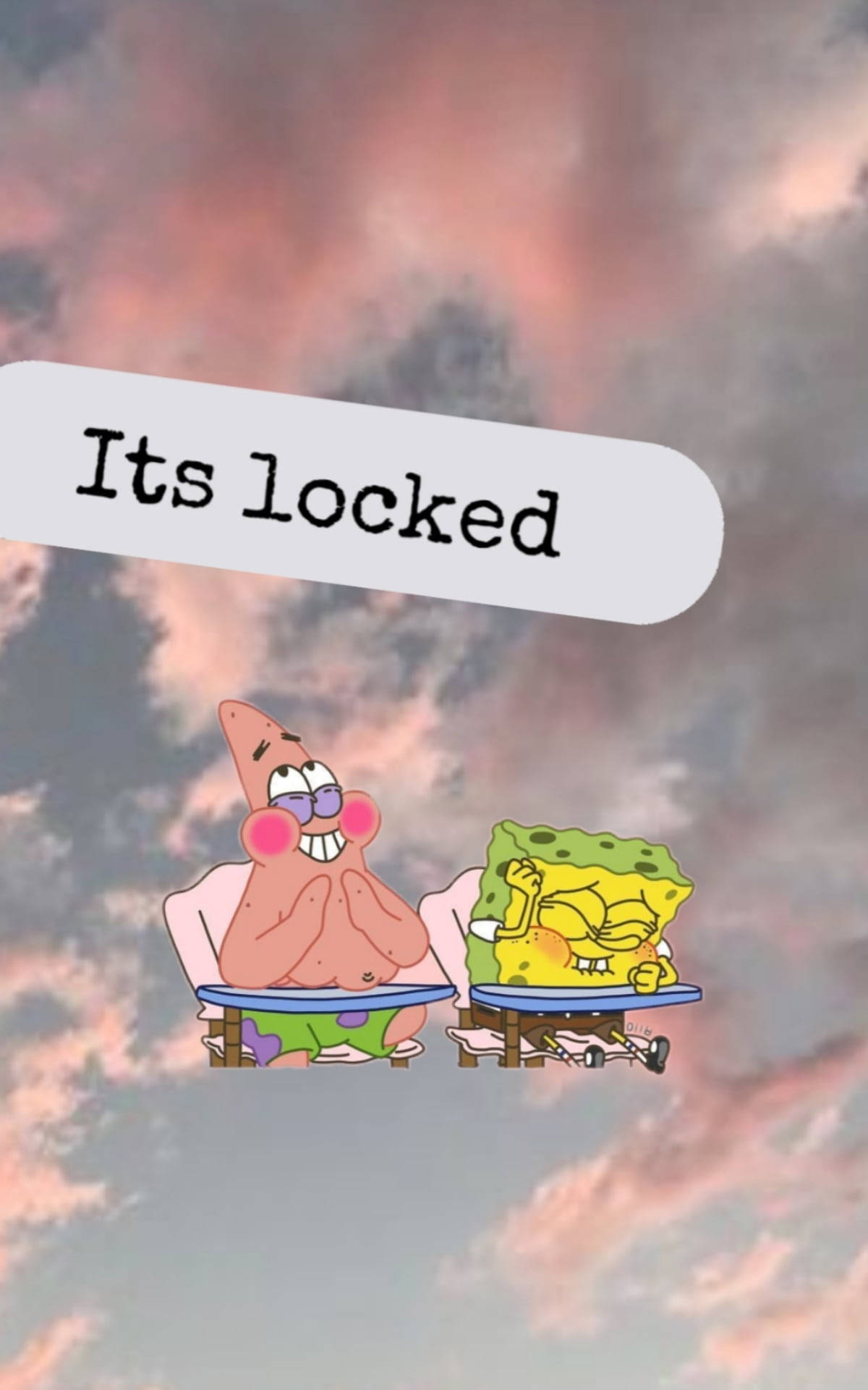 Picha ya Kuchekesha ya SpongeBob Skrini Picha ya Ukuta