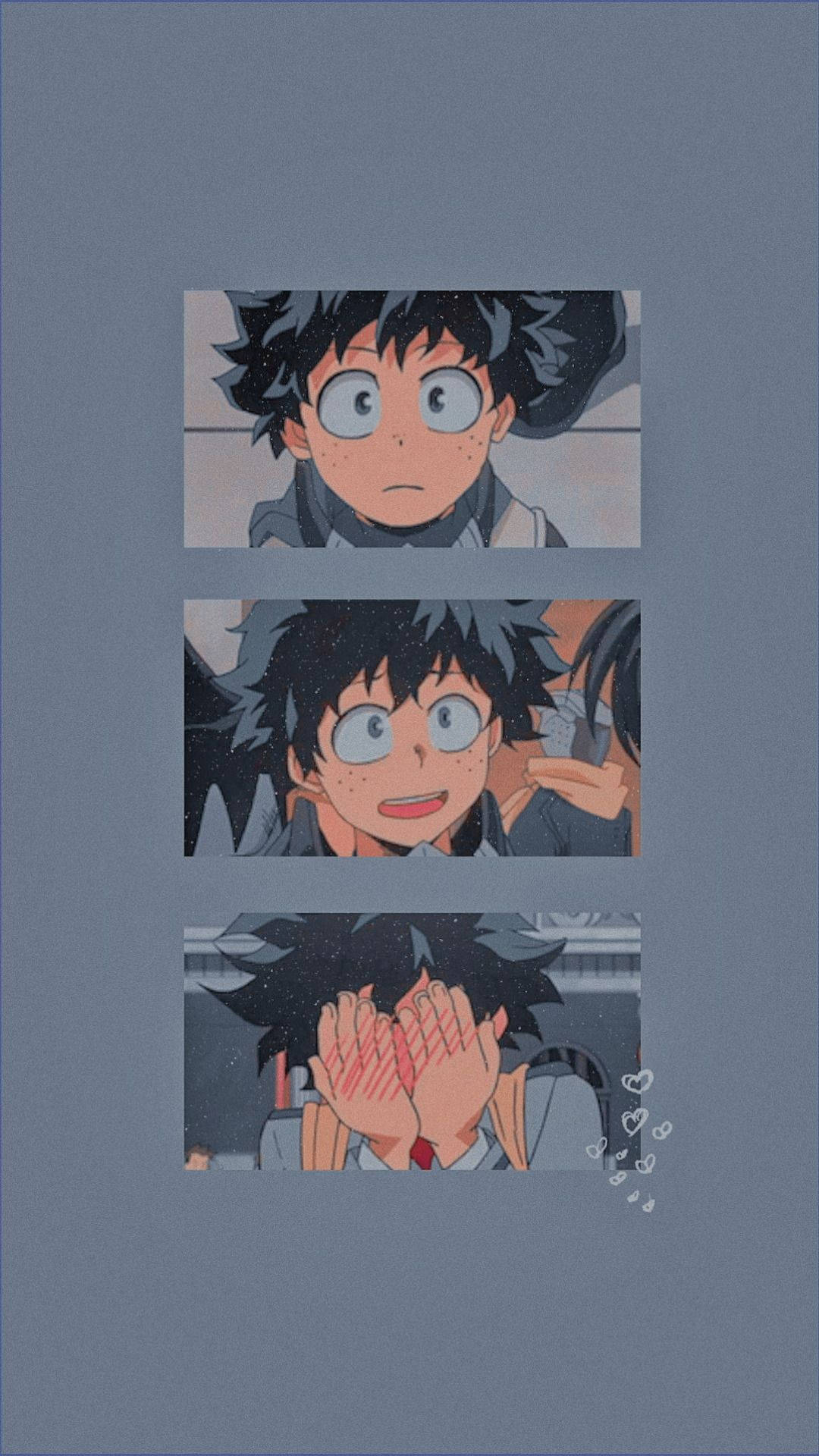 Picha ya Kupendeza ya Anime Izuku Picha ya Ukuta