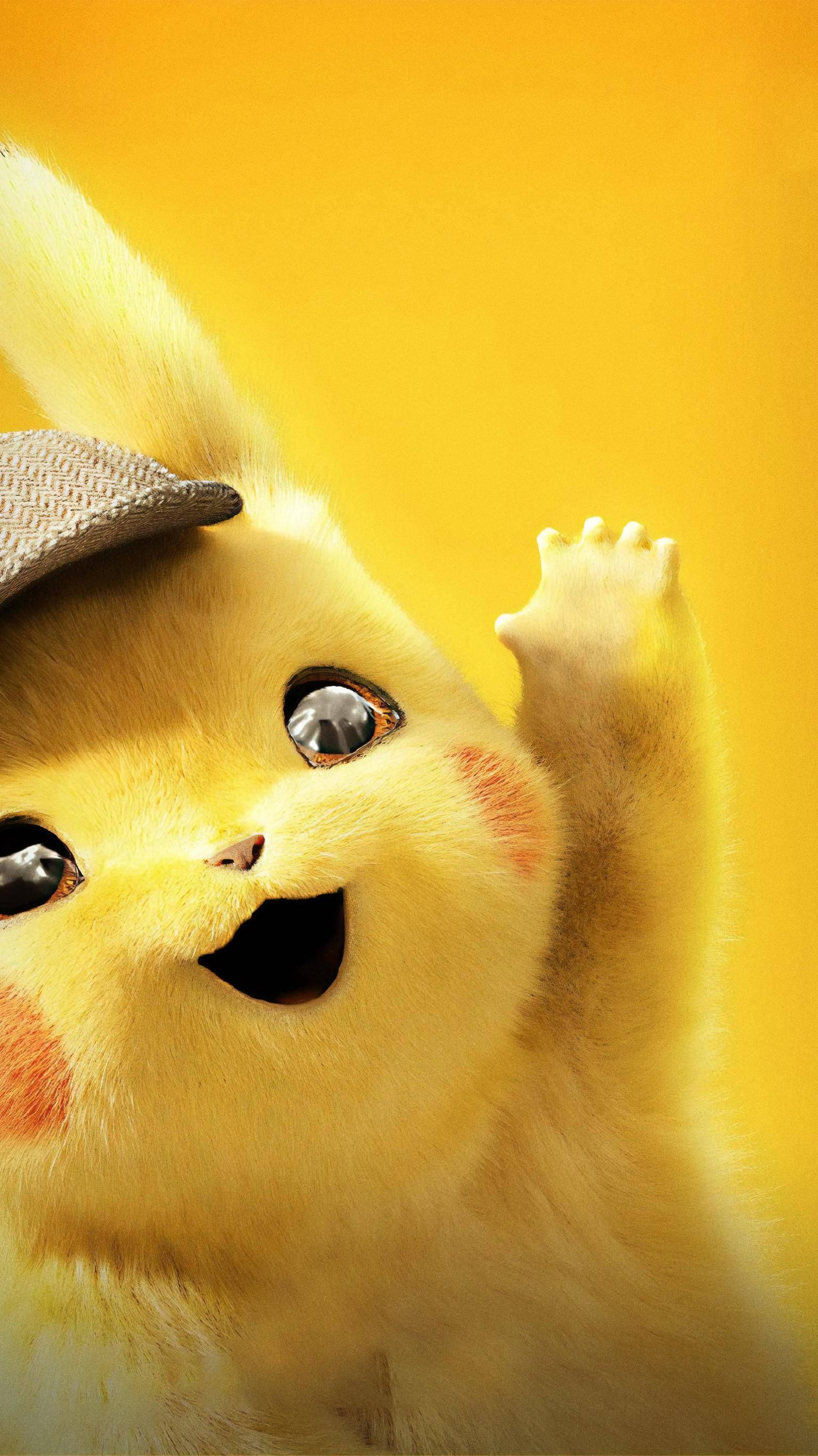 Picha ya Kupendeza ya Pikachu Picha ya Ukuta