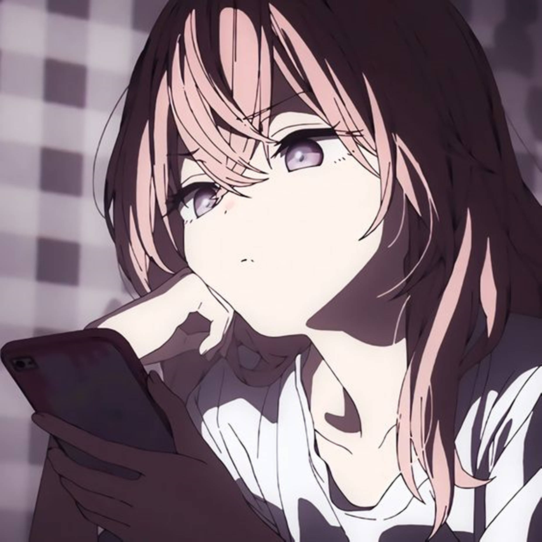 Picha ya Kuvutia ya Mhusika wa Anime Picha ya Ukuta