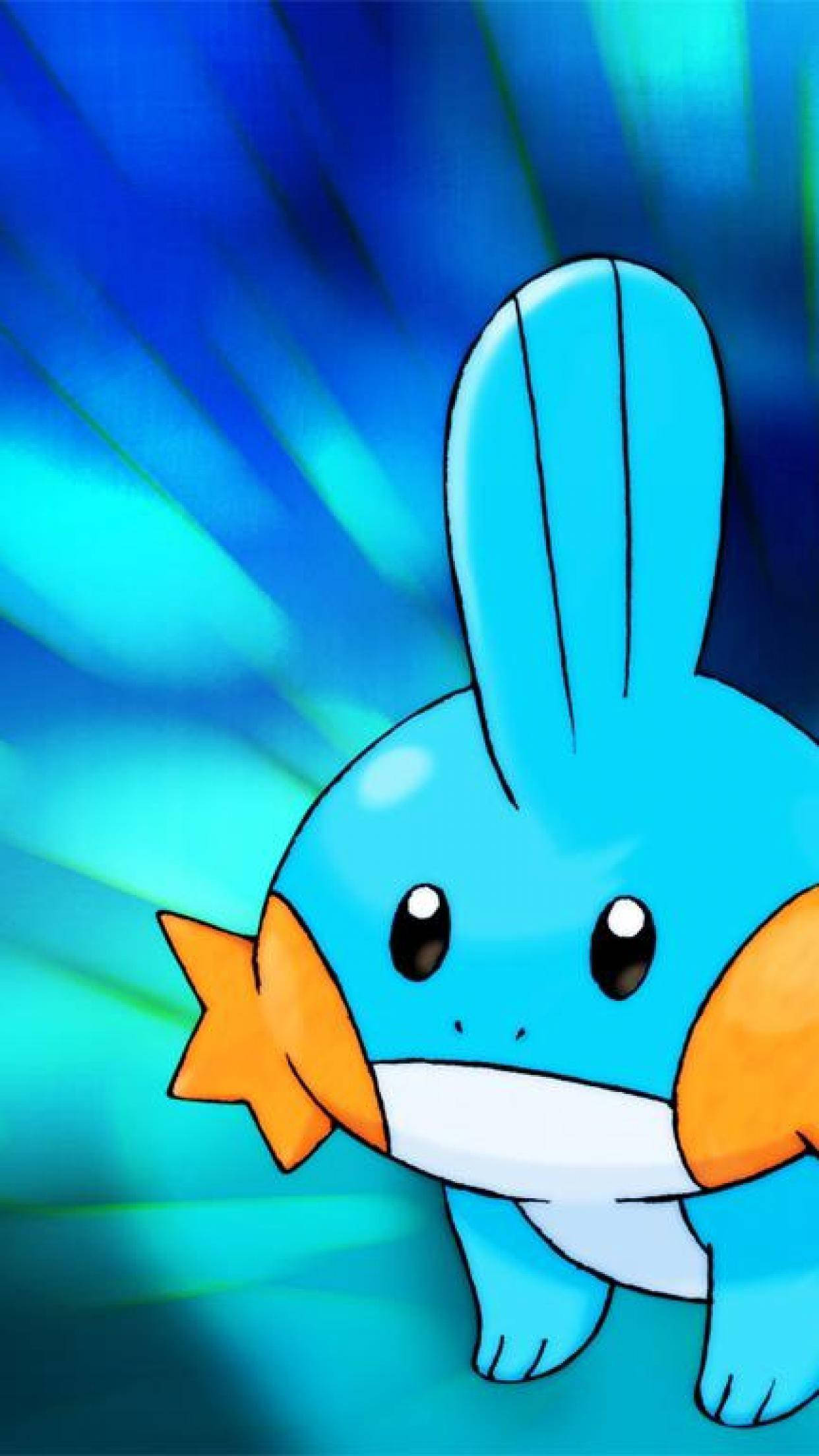 Picha ya Kuvutia ya Mudkip Picha ya Ukuta