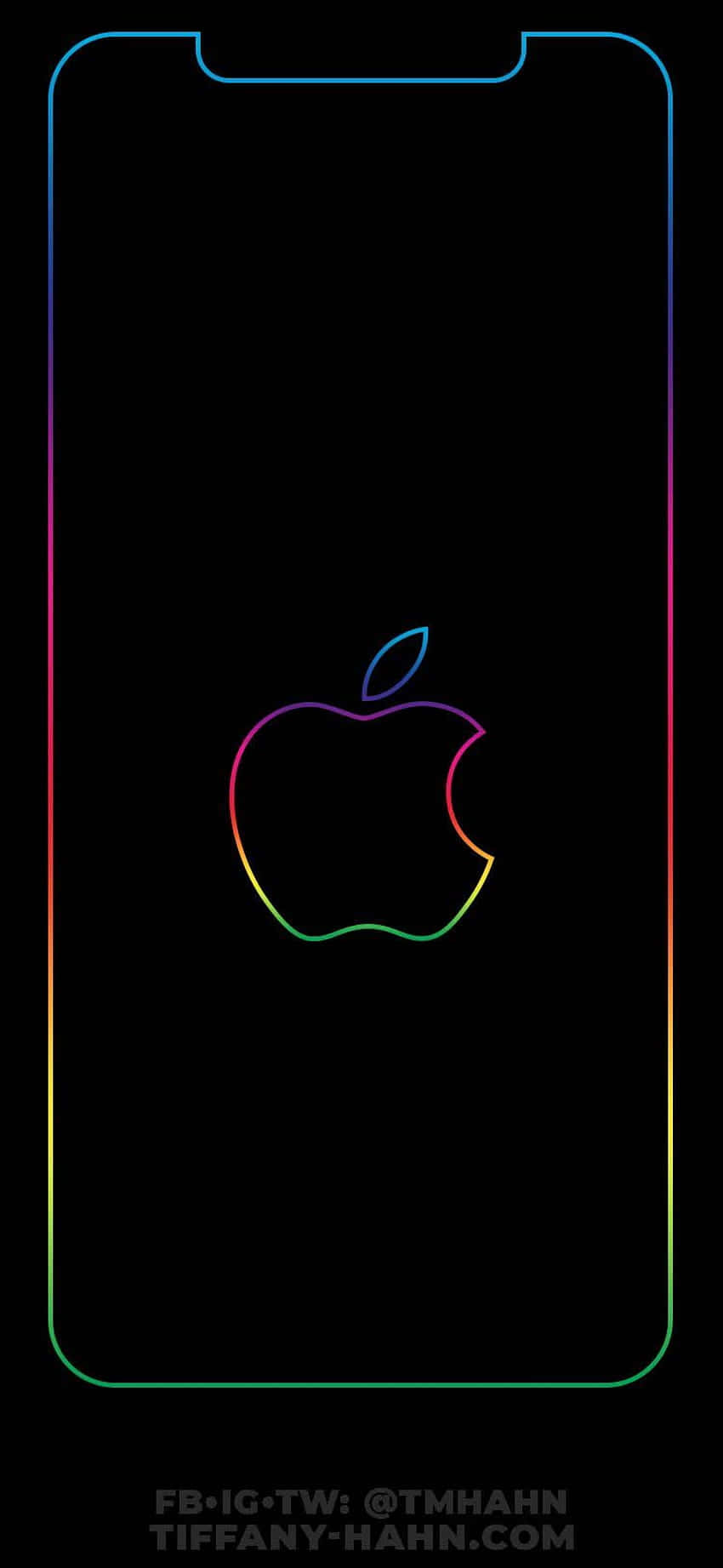 Stunning iPhone XS Max Apple Background Picha ya Ukuta