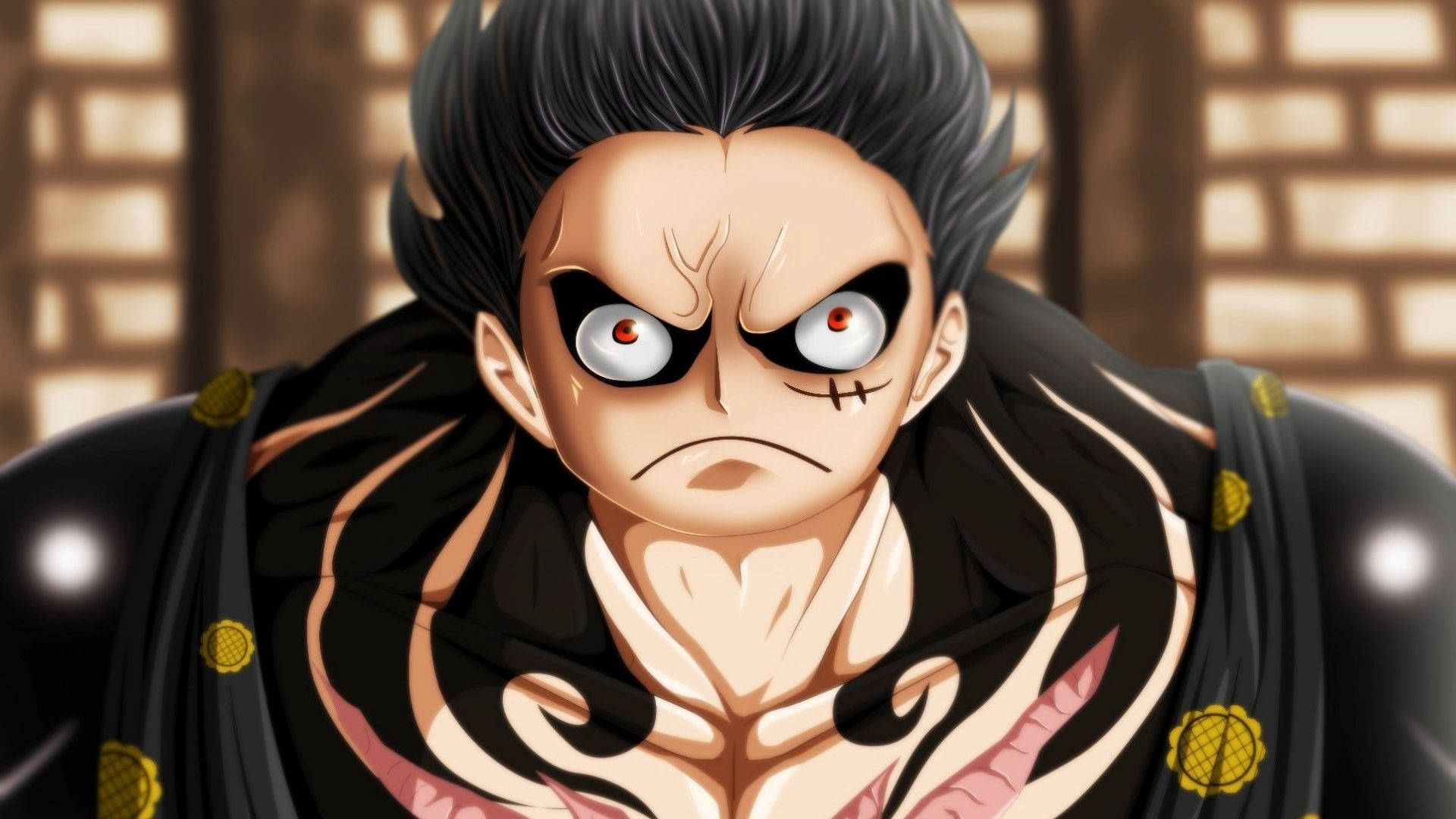Picha ya Luffy Gear 4 Picha ya Ukuta