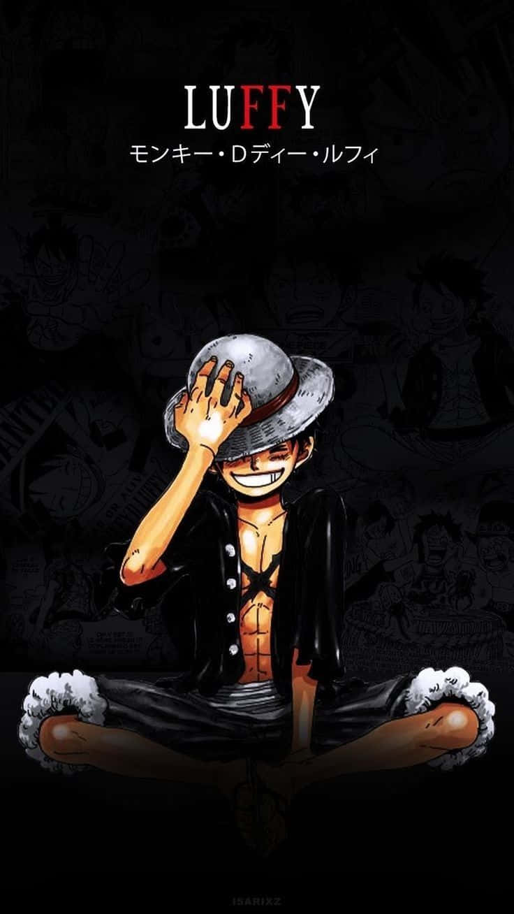 Picha ya Luffy Mweusi kutoka One Piece Picha ya Ukuta
