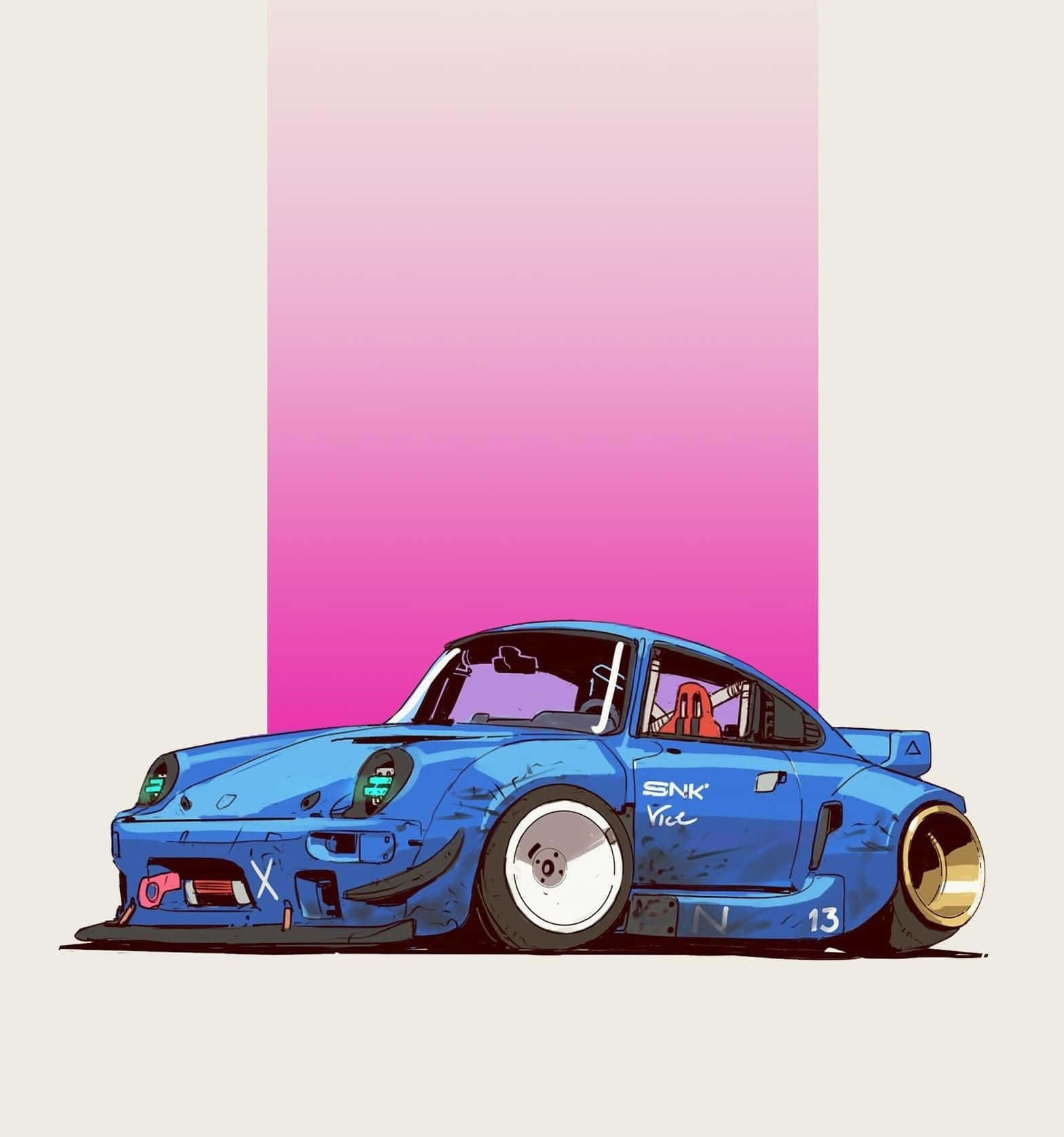 picha ya mandhari ya porsche 911 gt3 rs ya ubora wa juu Picha ya Ukuta