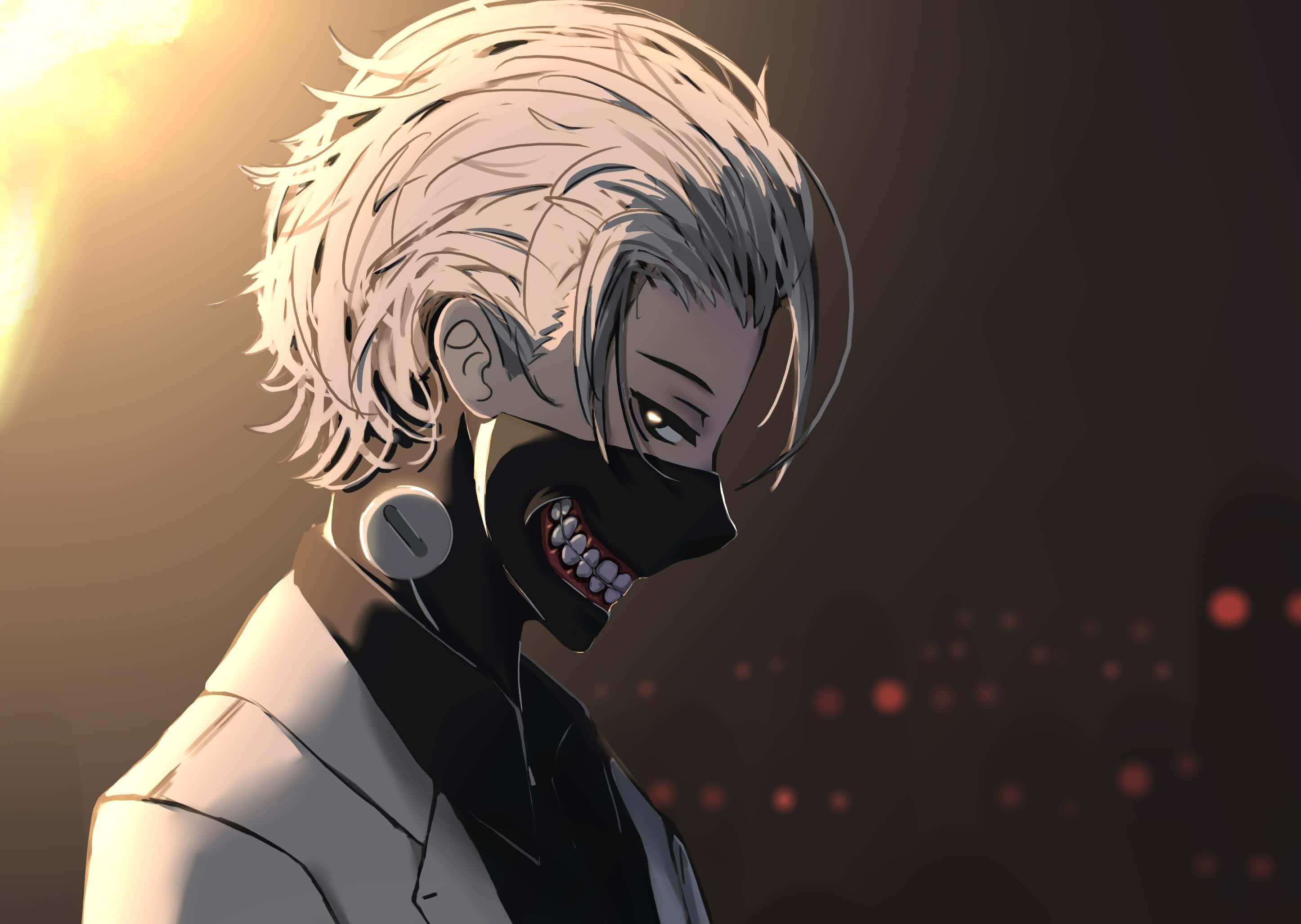 Picha ya Mandhari ya Anime ya Kaneki Ken Picha ya Ukuta