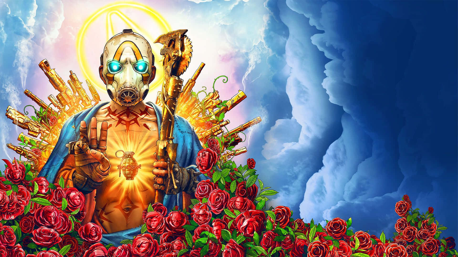 Picha ya Mandharinyuma ya Borderlands 3 1920x1080 na Scepter Picha ya Ukuta
