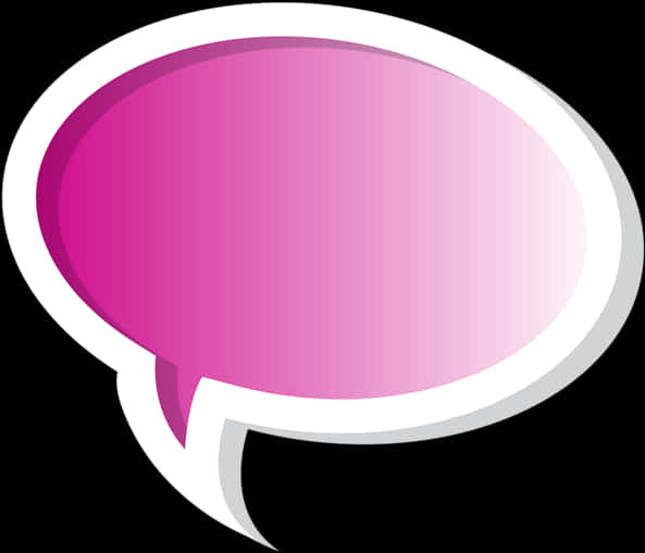 Picha ya Mawimbi ya Pink ya Hotuba Picha ya Ukuta