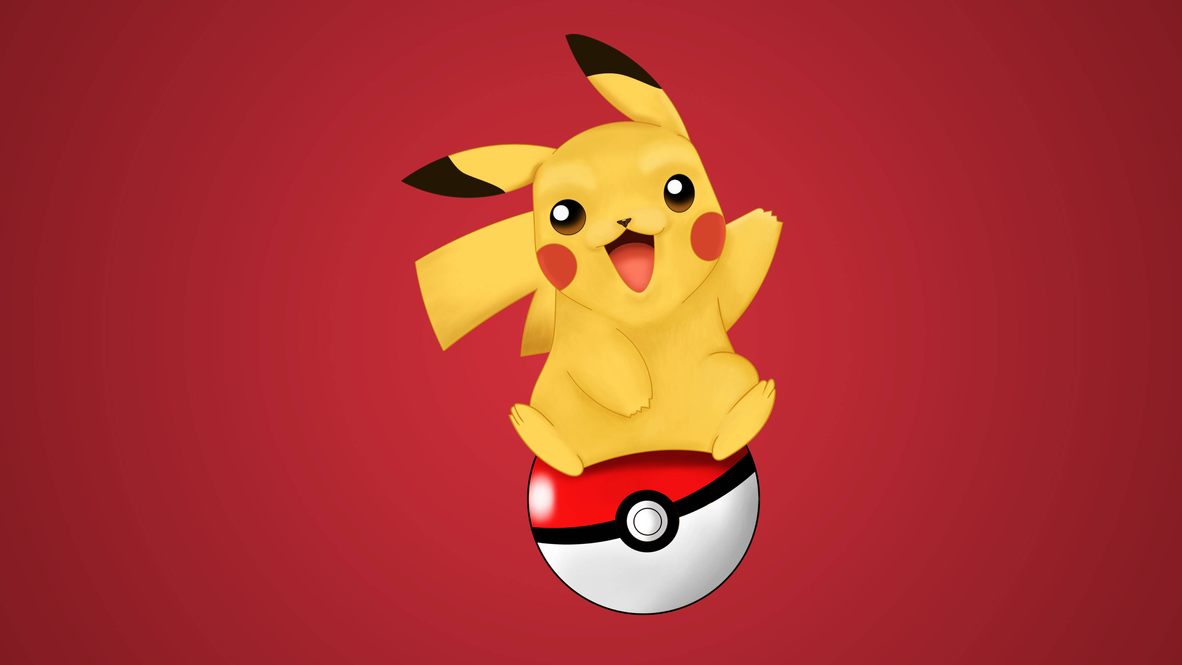 Picha ya Mazingira ya Pikachu Picha ya Ukuta