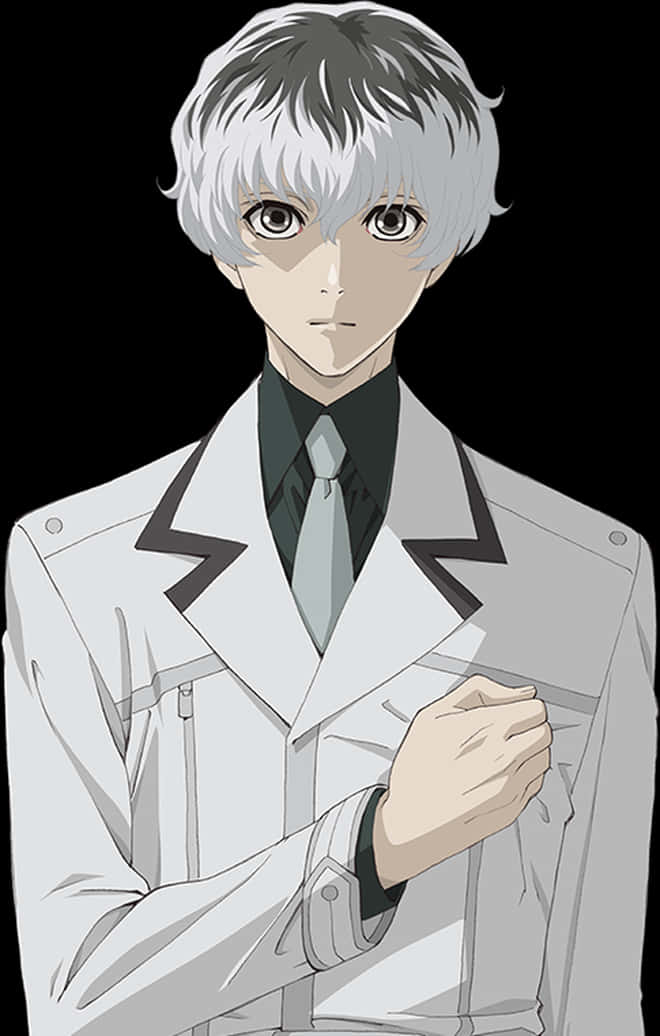 Picha ya Mhusika Kaneki Ken wa Anime Picha ya Ukuta