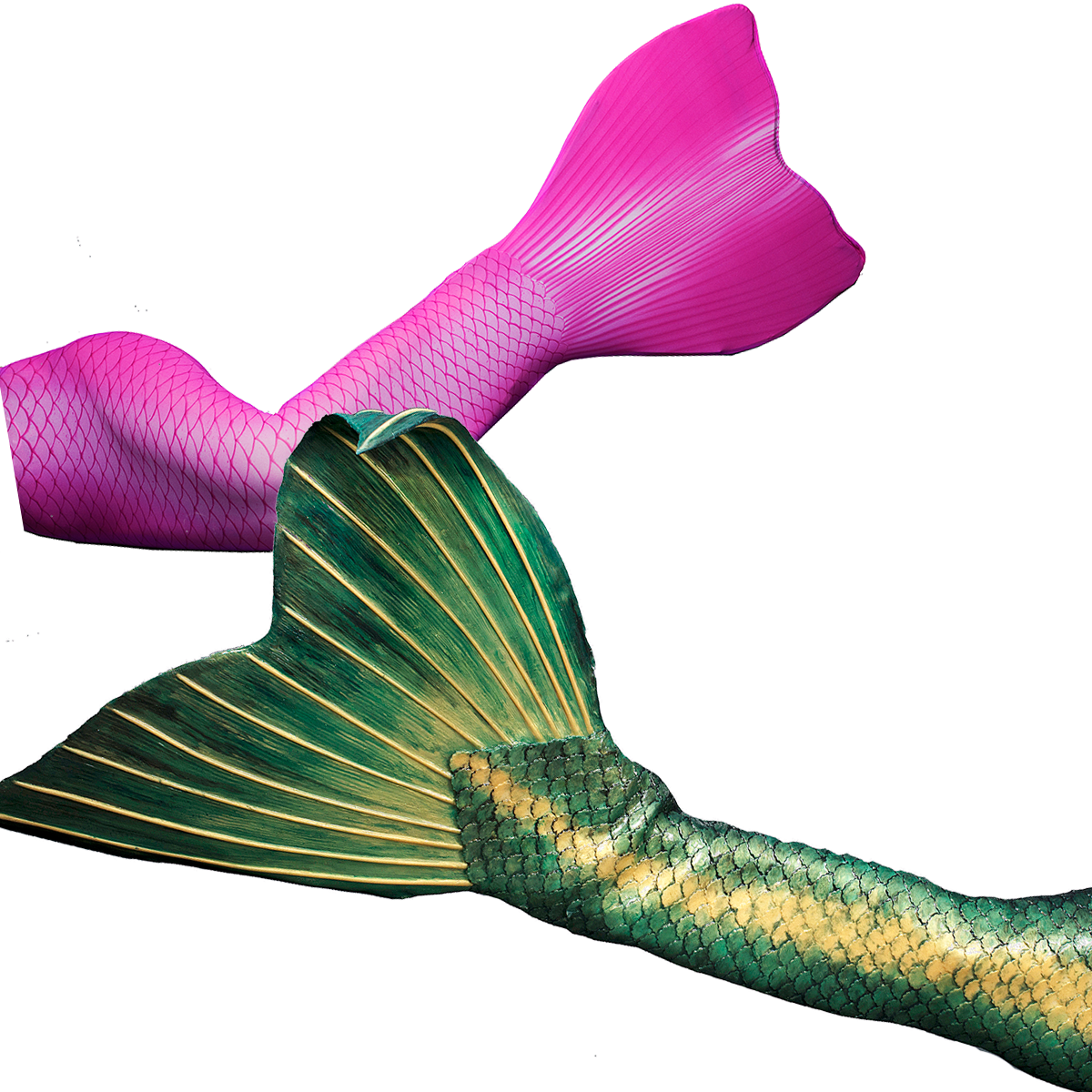 Picha ya Mikia ya Mermaid yenye Rangi Picha ya Ukuta
