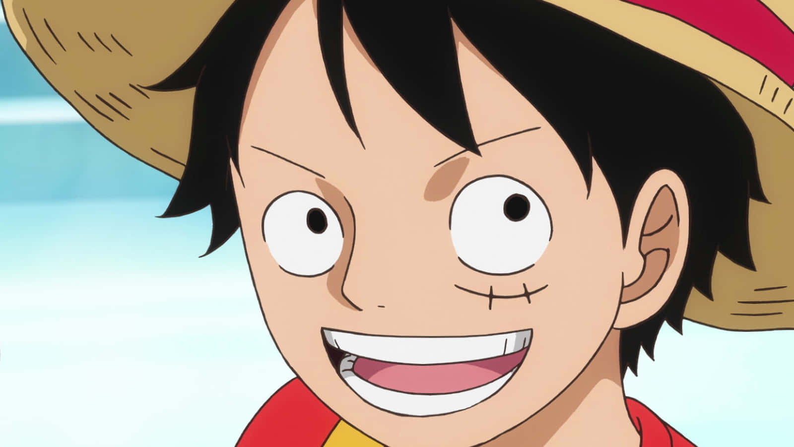 Picha ya Monkey D. Luffy, baada ya kugundua hatma yake kama Mfalme wa Maharamia. Picha ya Ukuta