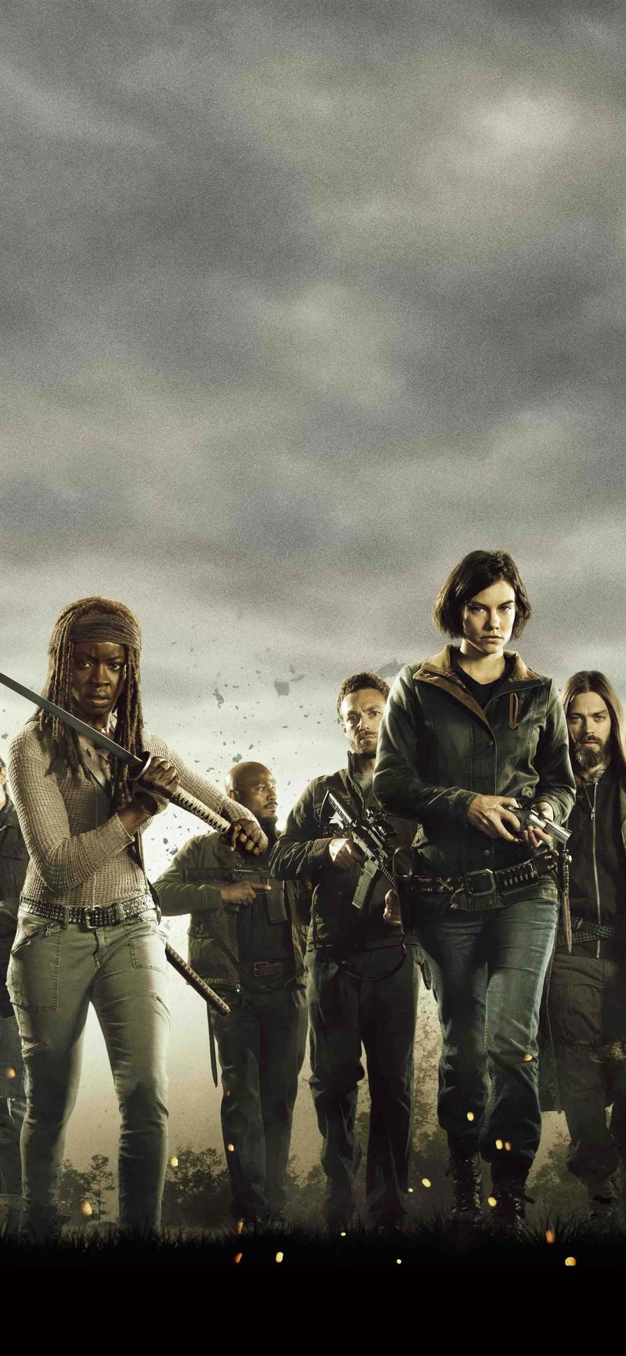 picha ya msimu wa 5 wa the walking dead Picha ya Ukuta