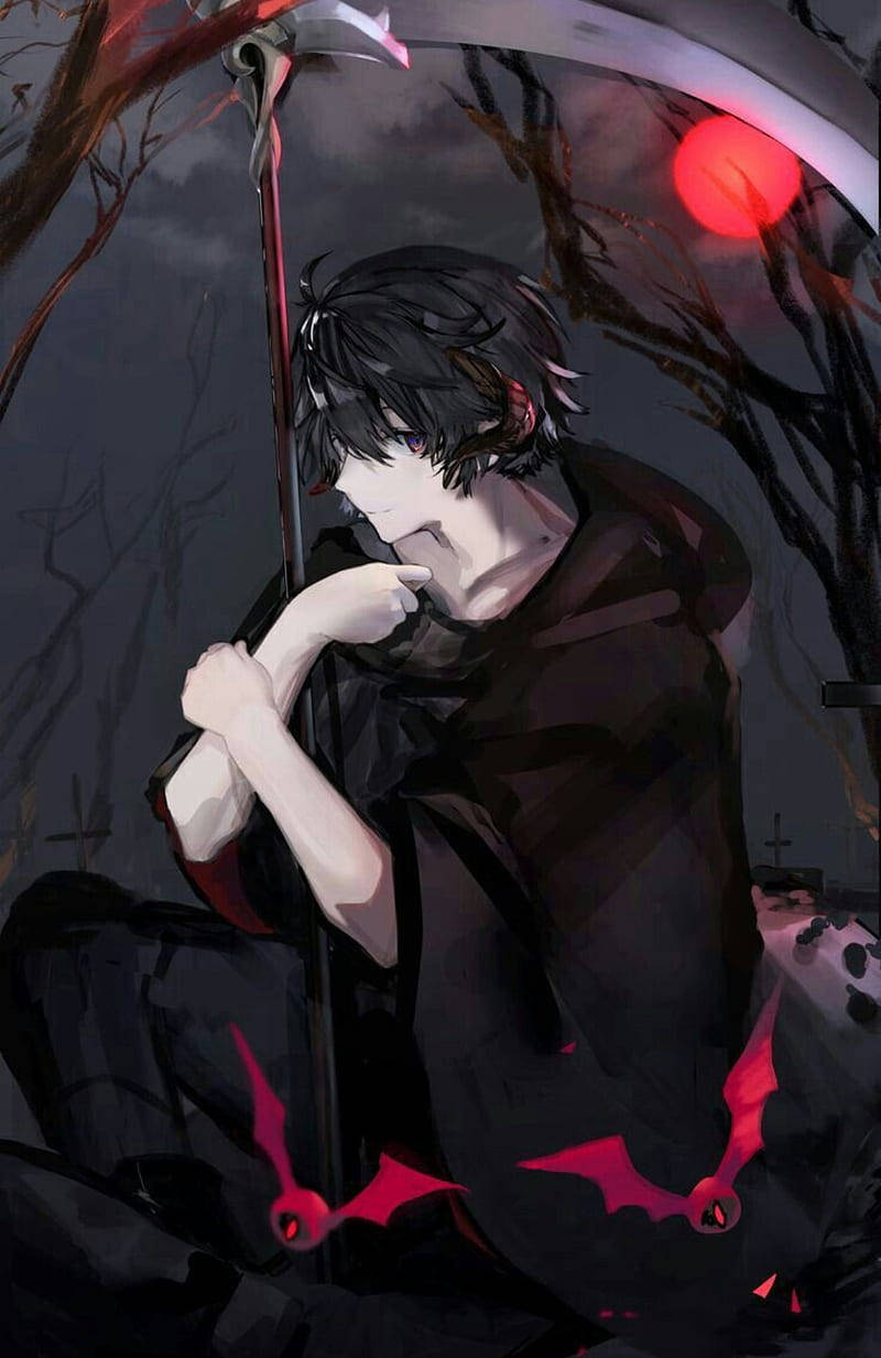 Picha ya Mtoto Mwovu wa Anime Picha ya Ukuta