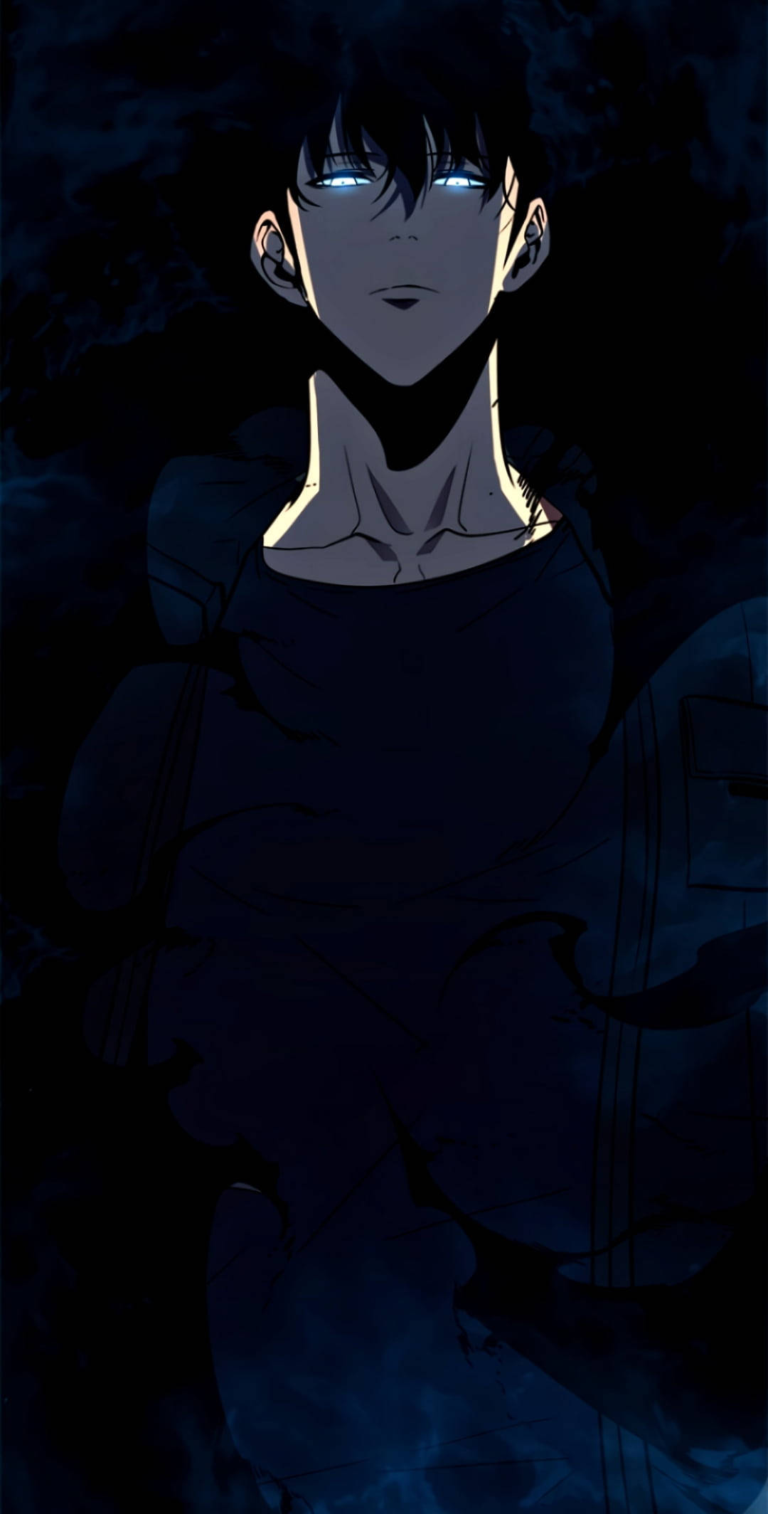 Picha ya Mvulana Mzuri wa Anime Kutoka Solo Leveling Picha ya Ukuta