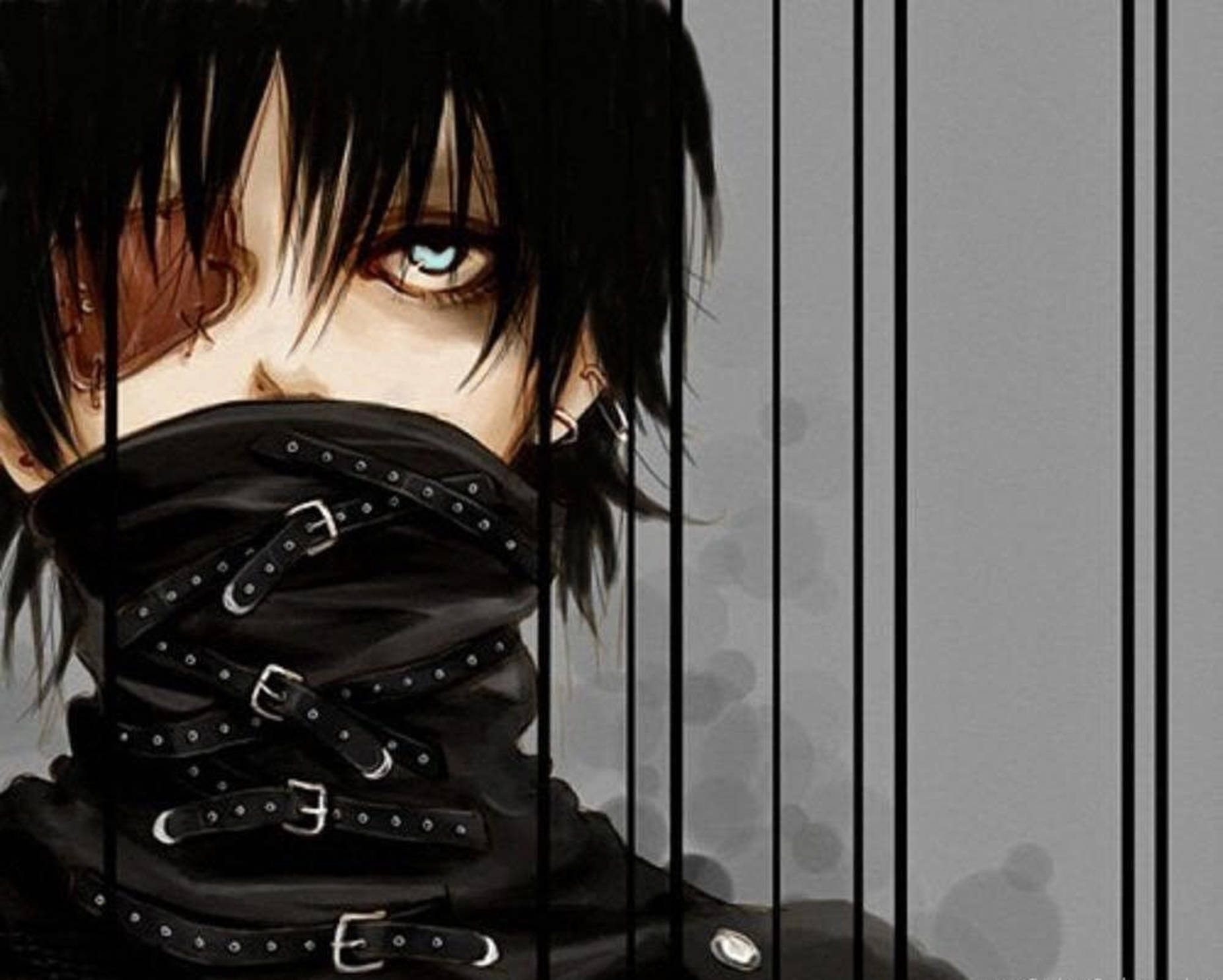 Picha ya Mvulana Mzuri wa Anime Tokyo Ghoul Picha ya Ukuta