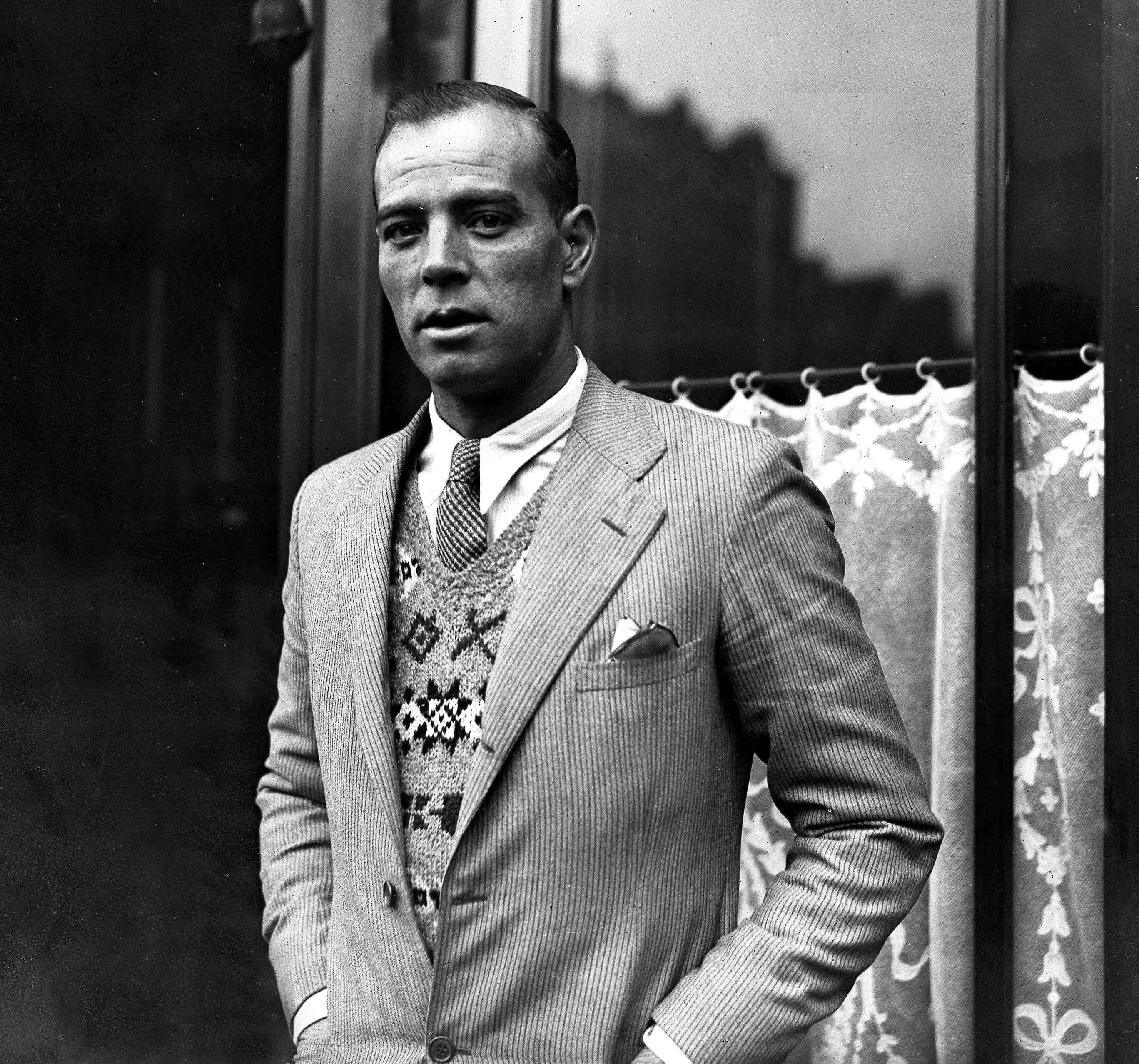 Picha ya Mwanasoka Mhispania Ricardo Zamora 1934 Picha ya Ukuta