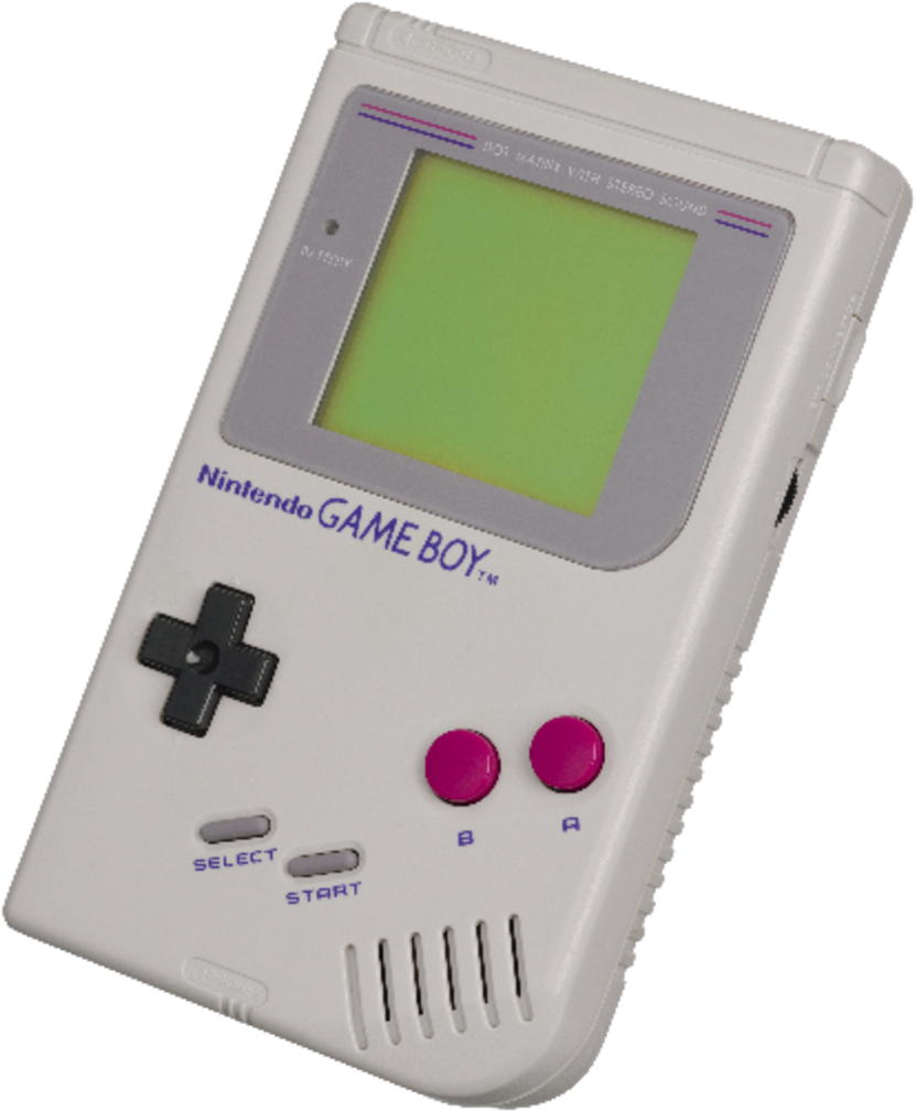 Picha ya Nintendo Game Boy ya Zamani Picha ya Ukuta