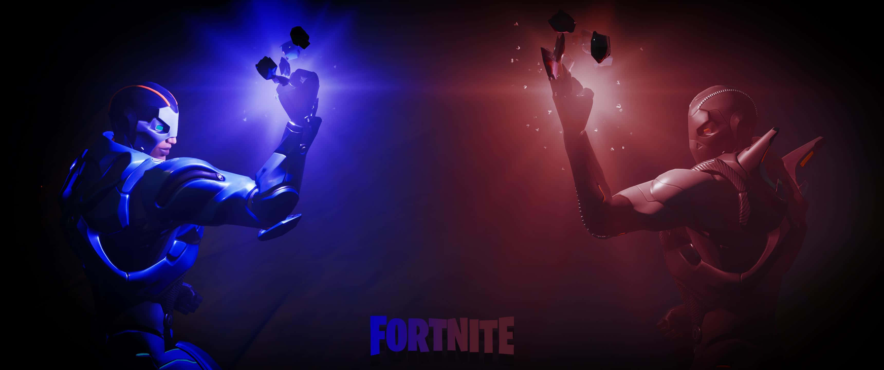 Picha ya nyuma ya Fortnite yenye mwonekano mzuri Picha ya Ukuta