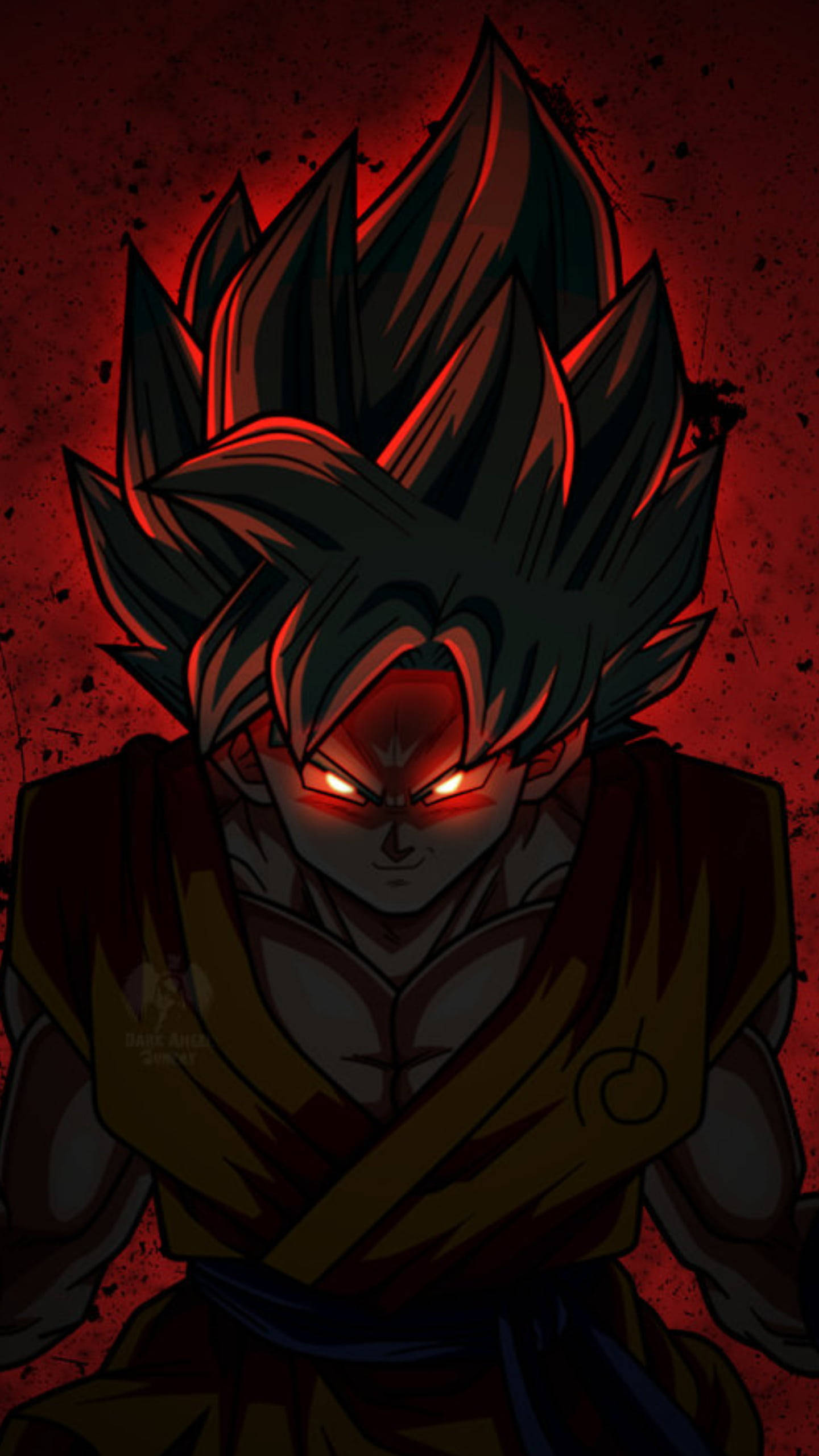 Picha ya Profaili ya Goku Mweusi Mwekundu Mwovu Picha ya Ukuta