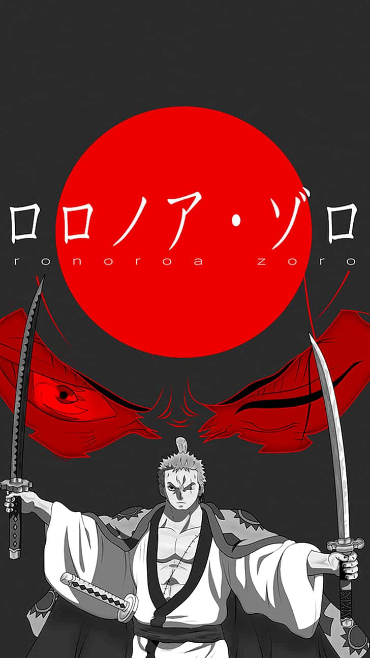 Picha ya Roronoa Zoro wa One Piece Picha ya Ukuta