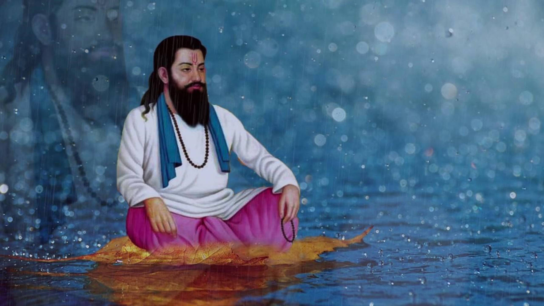 Picha ya Sera ya Guru Ravidass, Wali wa Harakati ya Bhakti Picha ya Ukuta