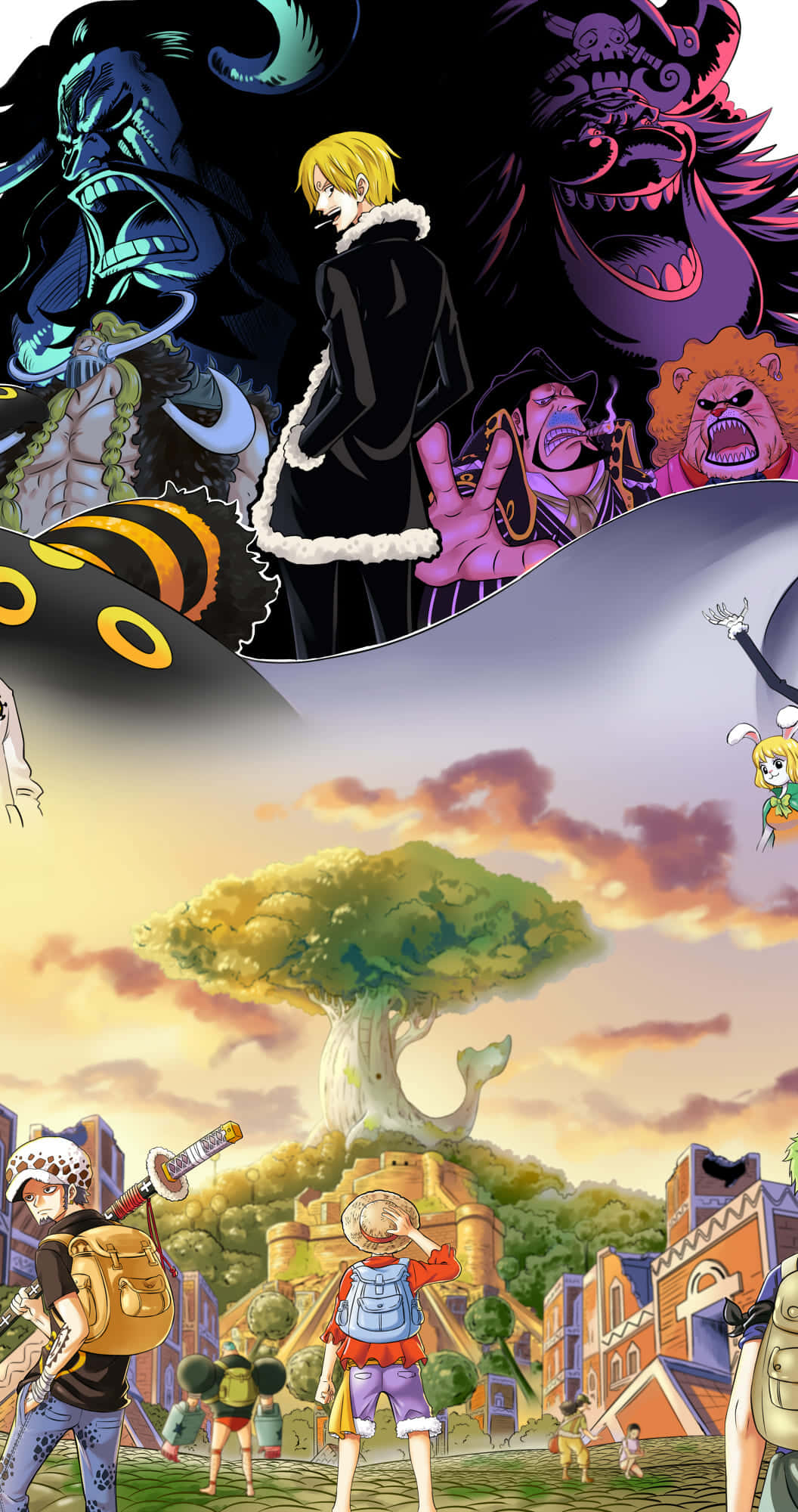 Picha ya Shabiki ya One Piece Picha ya Ukuta