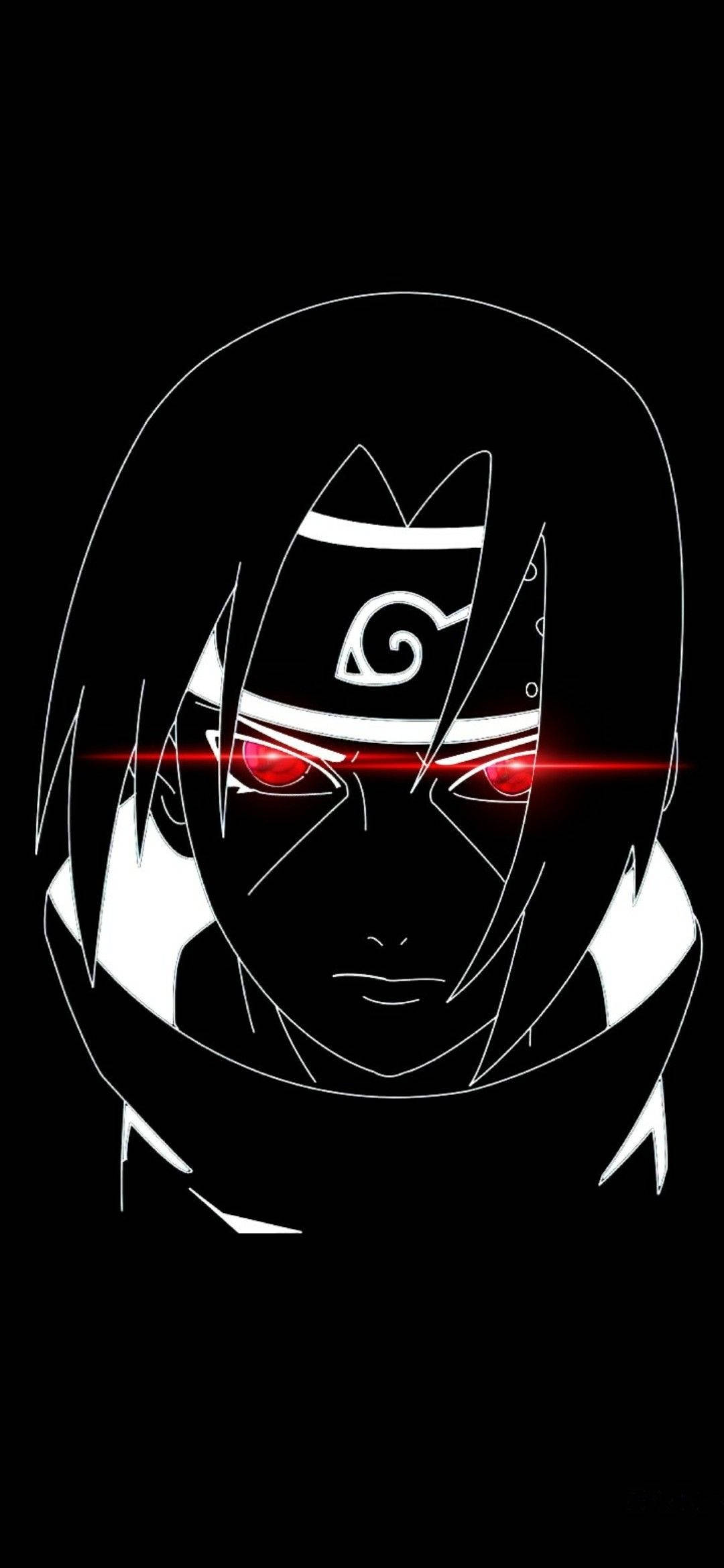 Picha ya Simu ya Itachi Aesthetic Nyeusi Picha ya Ukuta