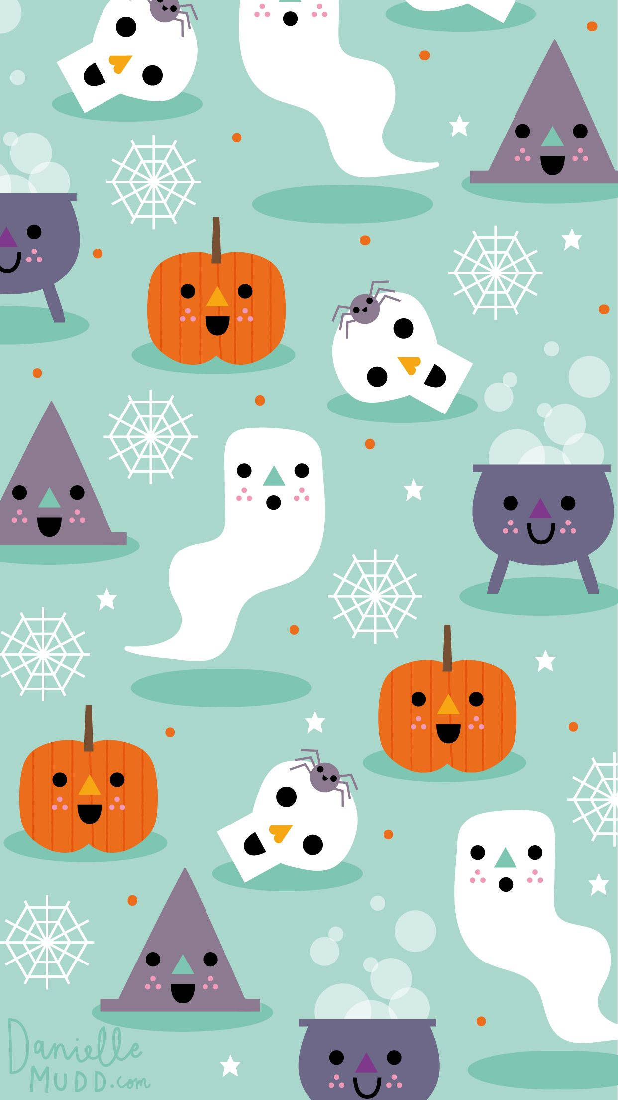 Picha ya Simu ya Halloween ya Majira ya Baridi Picha ya Ukuta
