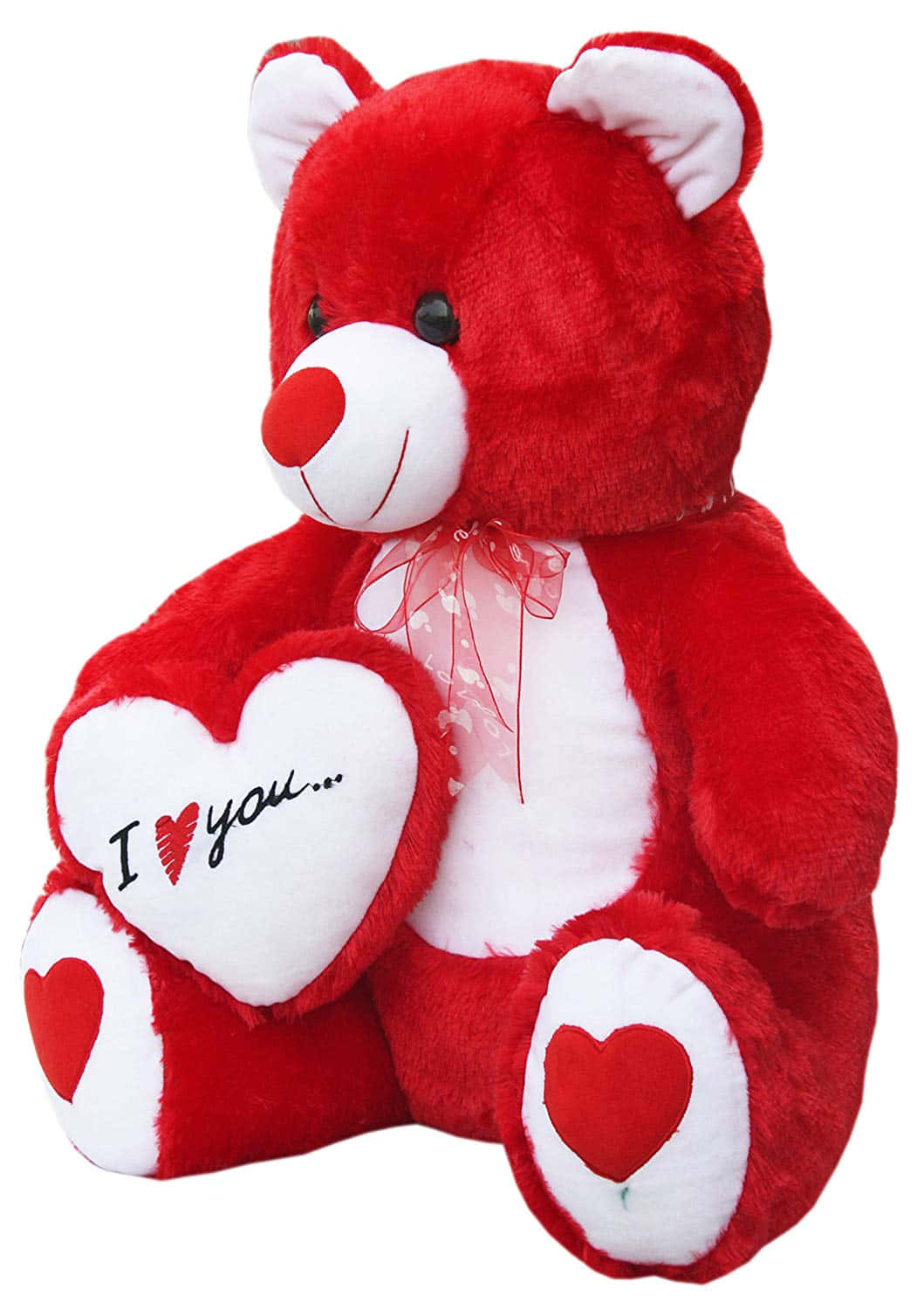 Picha ya Teddy Bear "NAKUWEZA" Picha ya Ukuta