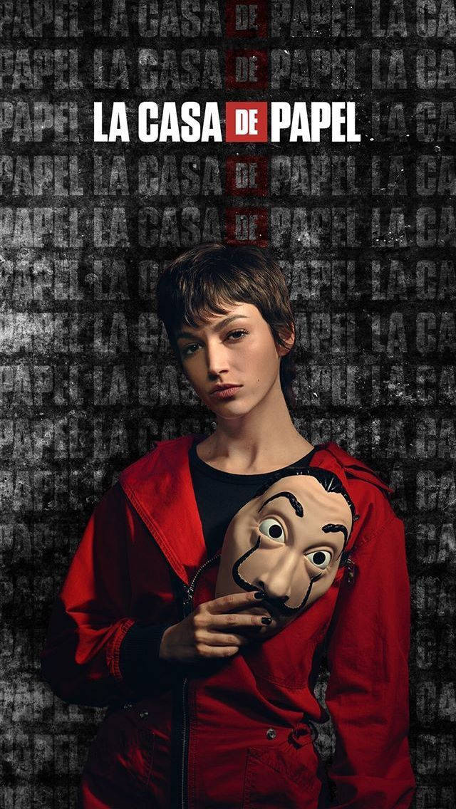 Picha ya Tokyo kutoka Money Heist Picha ya Ukuta