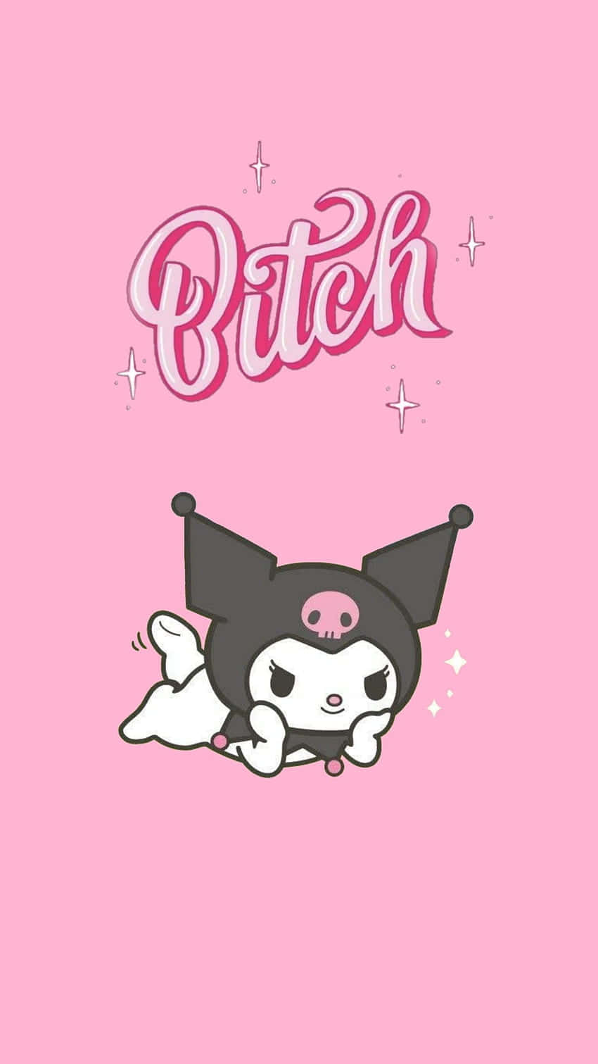 Picha ya Ukuta ya Kuromi Sanrio Pfp Picha ya Ukuta