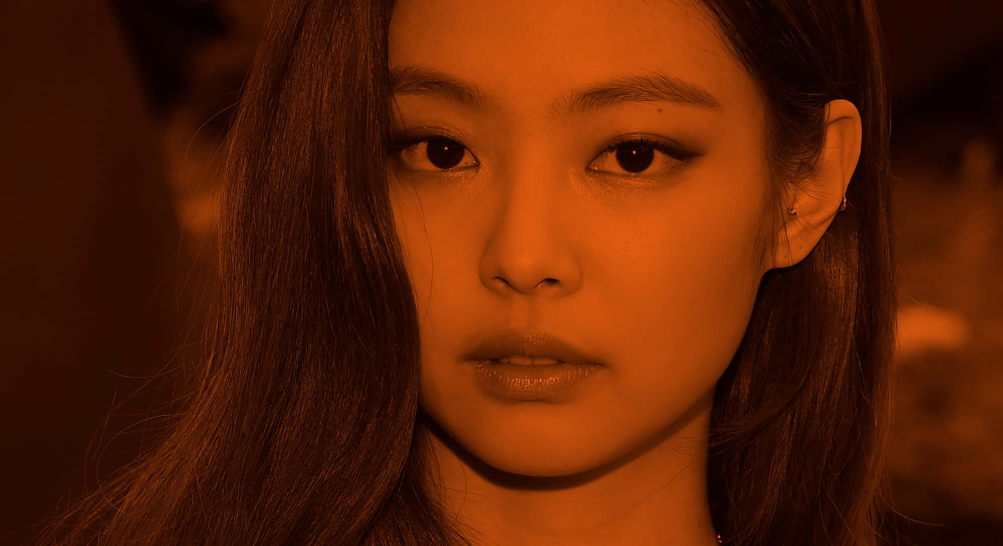 Picha ya Uso ya Jennie Kim wa Blackpink Picha ya Ukuta