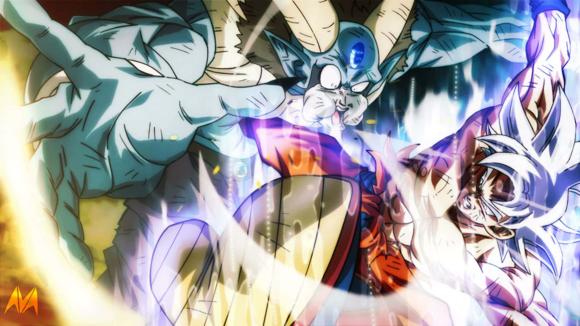 Picha ya Vita ya Moro Goku Dragon Ball Super Picha ya Ukuta