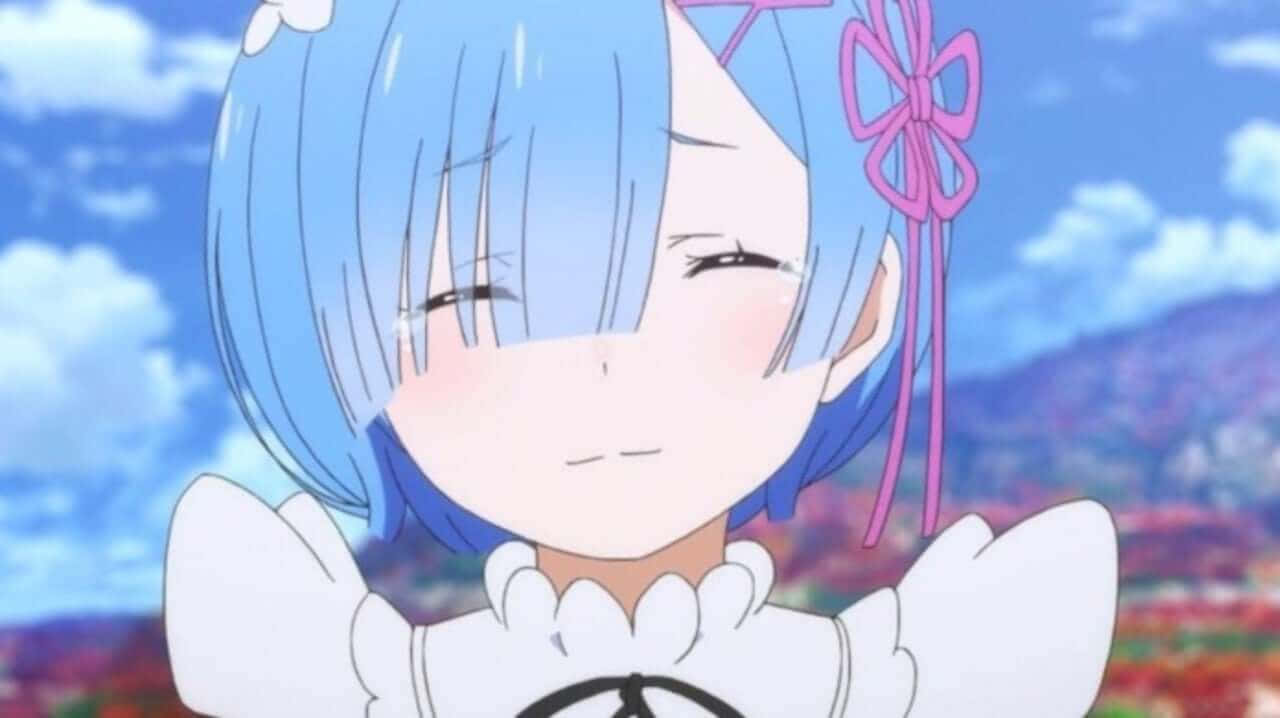 Picha ya Wasichana wa Anime Wakicheka Picha ya Ukuta