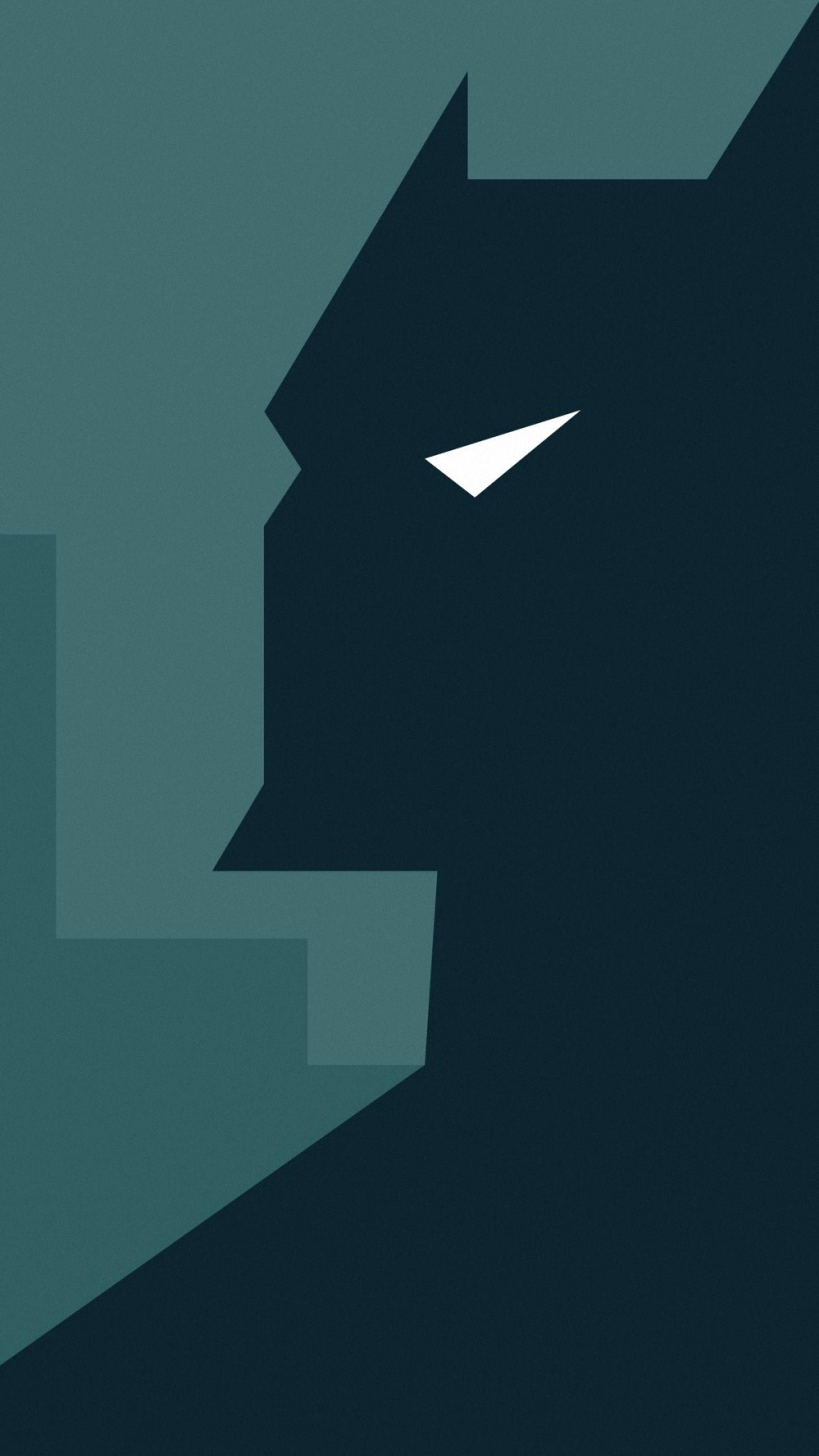 Picha ya Wasifu Batman Vector Picha ya Ukuta