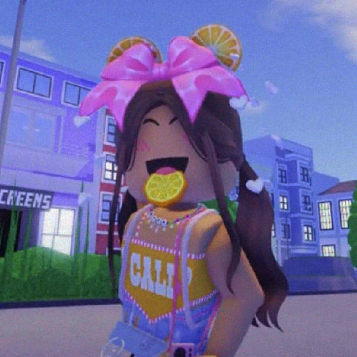 Picha ya Wasifu ya Preppy ya Msichana wa California Roblox Picha ya Ukuta