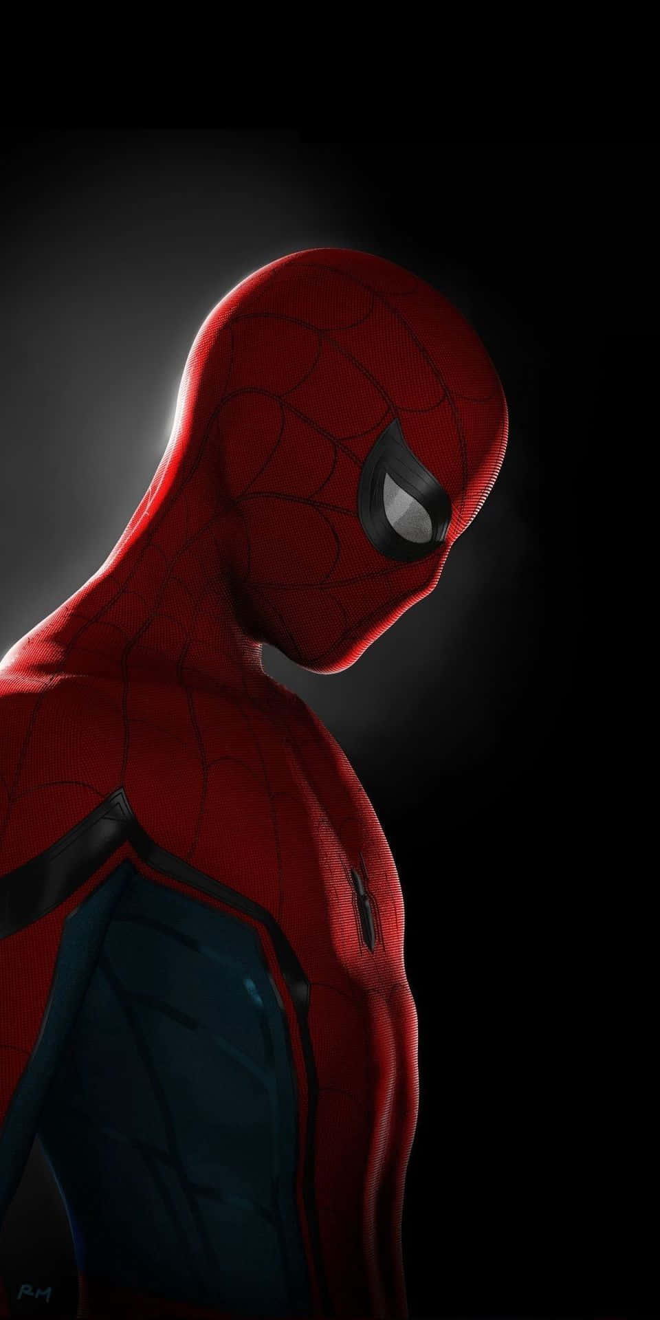 Picha ya Wasifu ya Spiderman kwa Simu Picha ya Ukuta