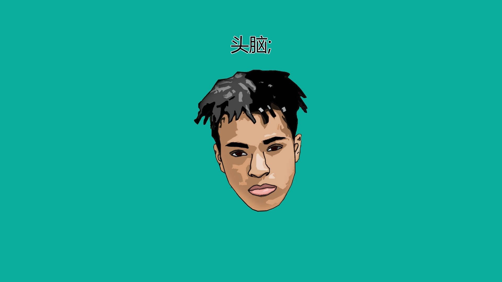 Picha ya Xxxtentacion Kama Rapa wa Anime Picha ya Ukuta