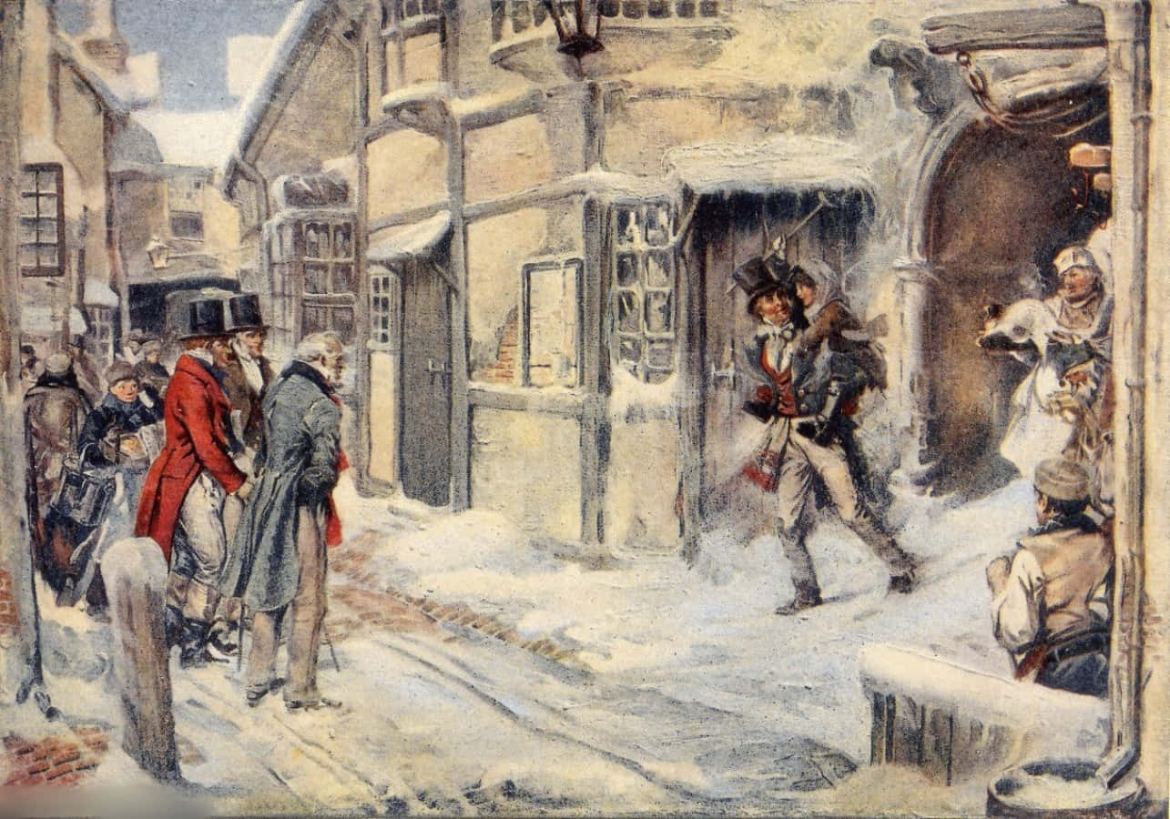Picha za A Christmas Carol Picha ya Ukuta